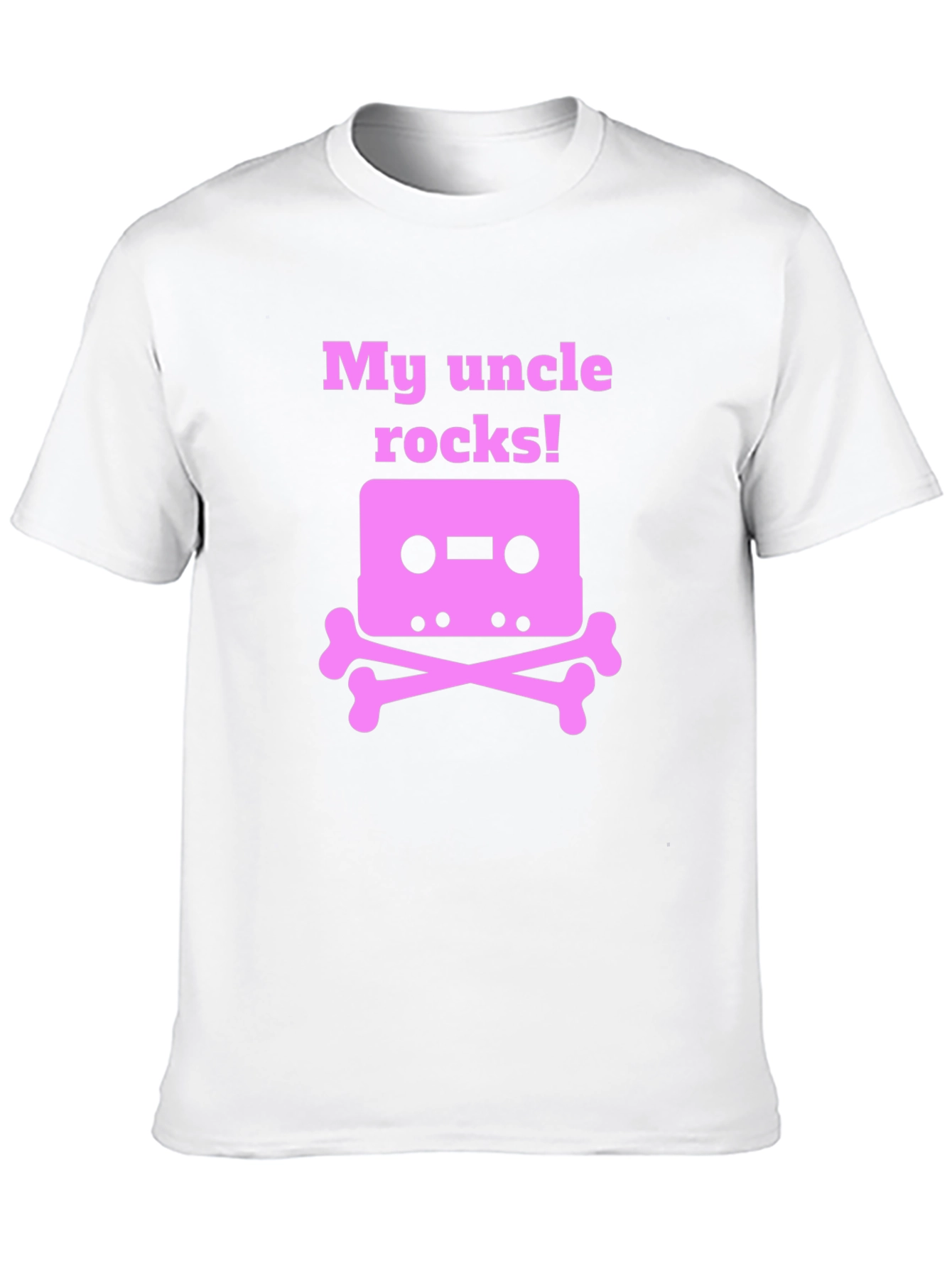 My Uncle Rocks! Cassette Tape T-Shirt