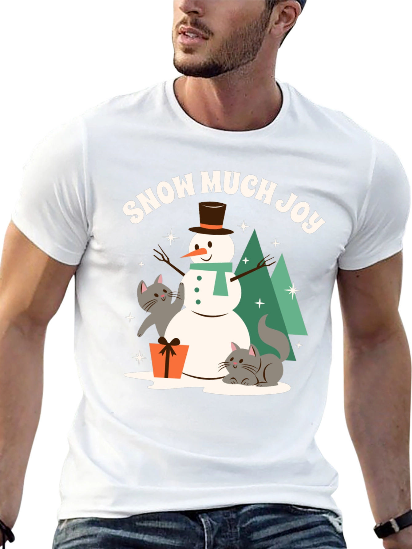 Snow Much Joy Holiday T-Shirt