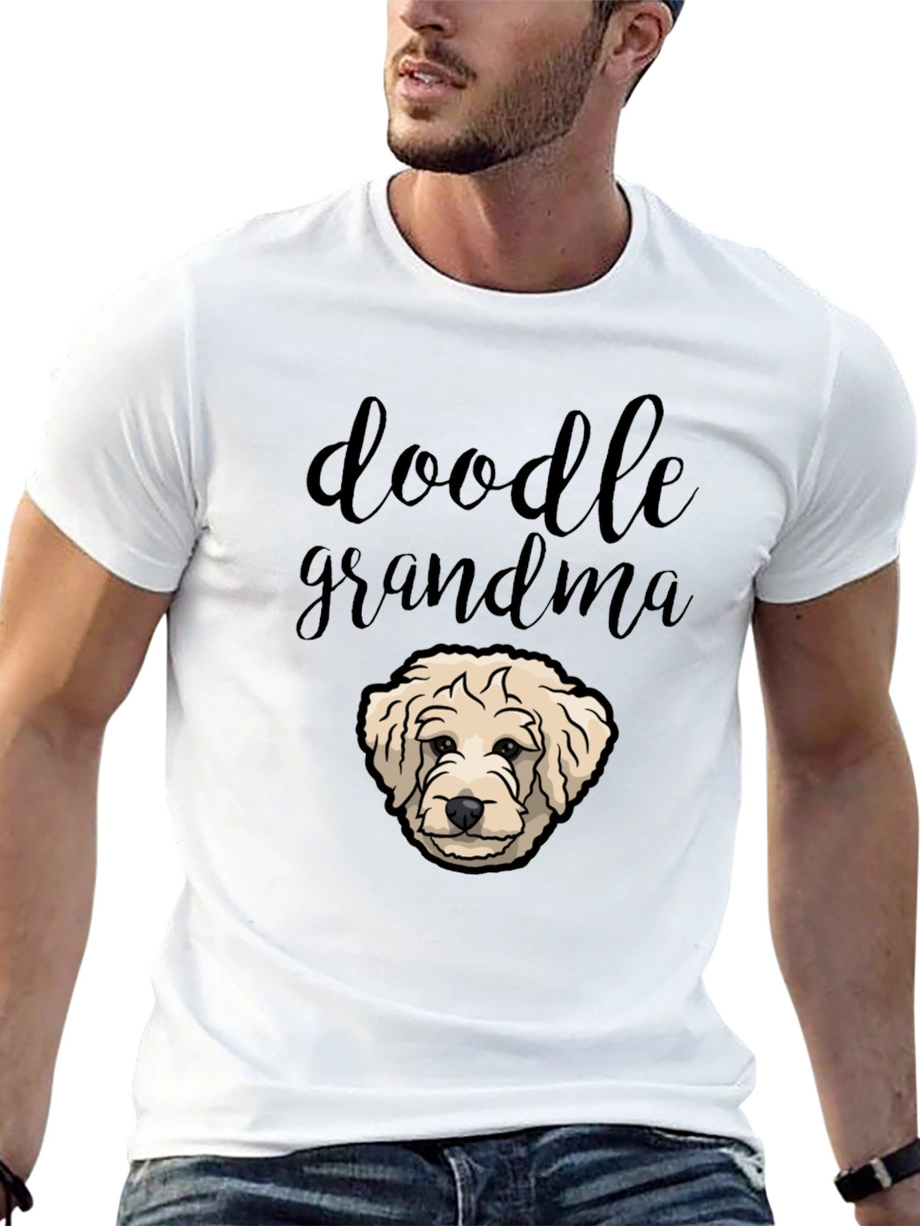 Doodle Grandma T-Shirt | Cute Dog Lover Tee