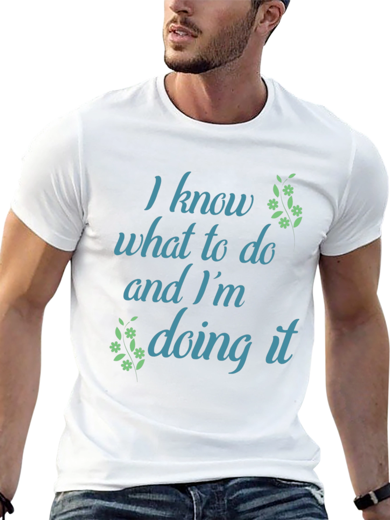 I Know What To Do T-Shirt - Black