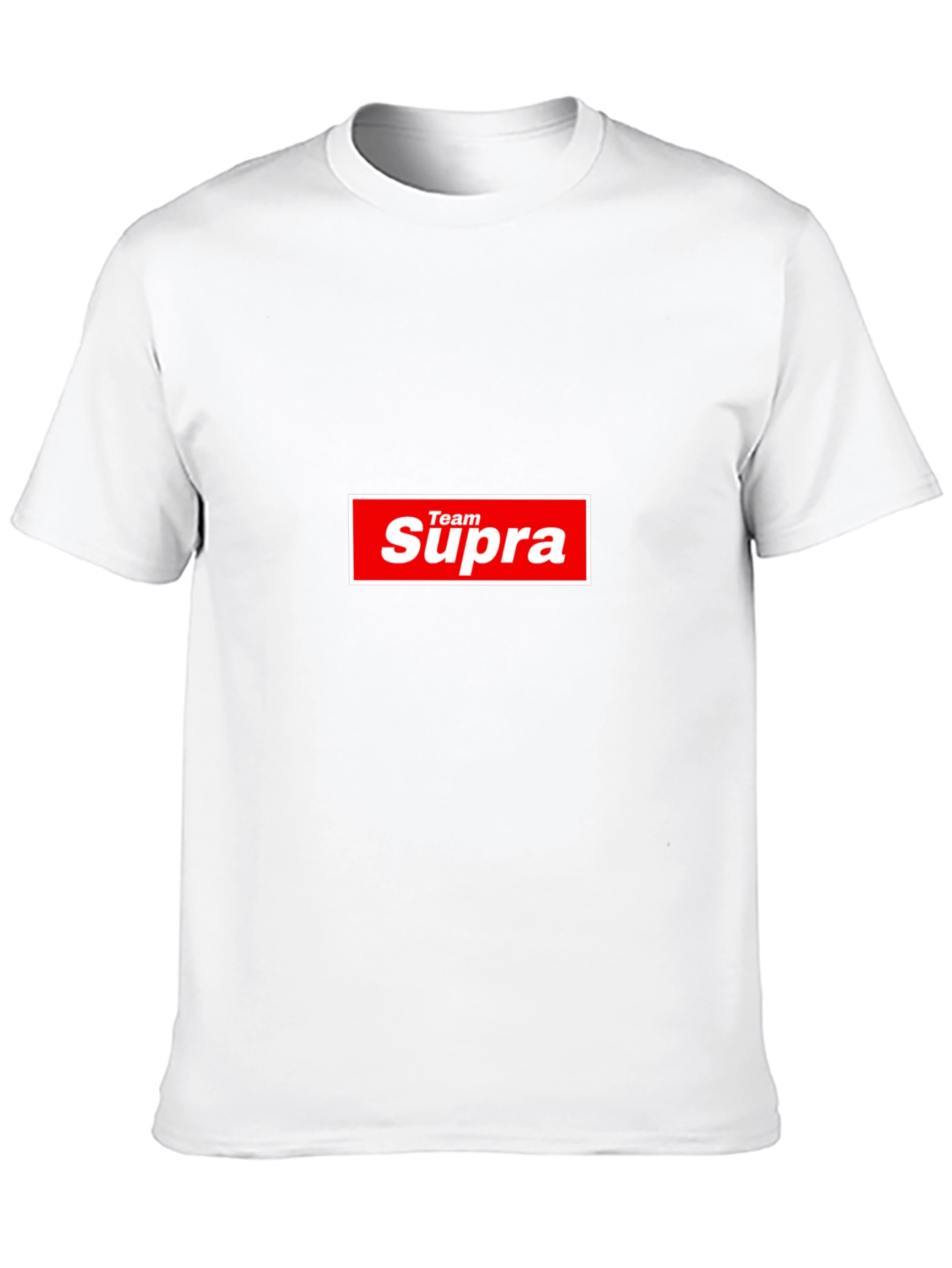 Team Supra Graphic Tee - Black Cotton Blend