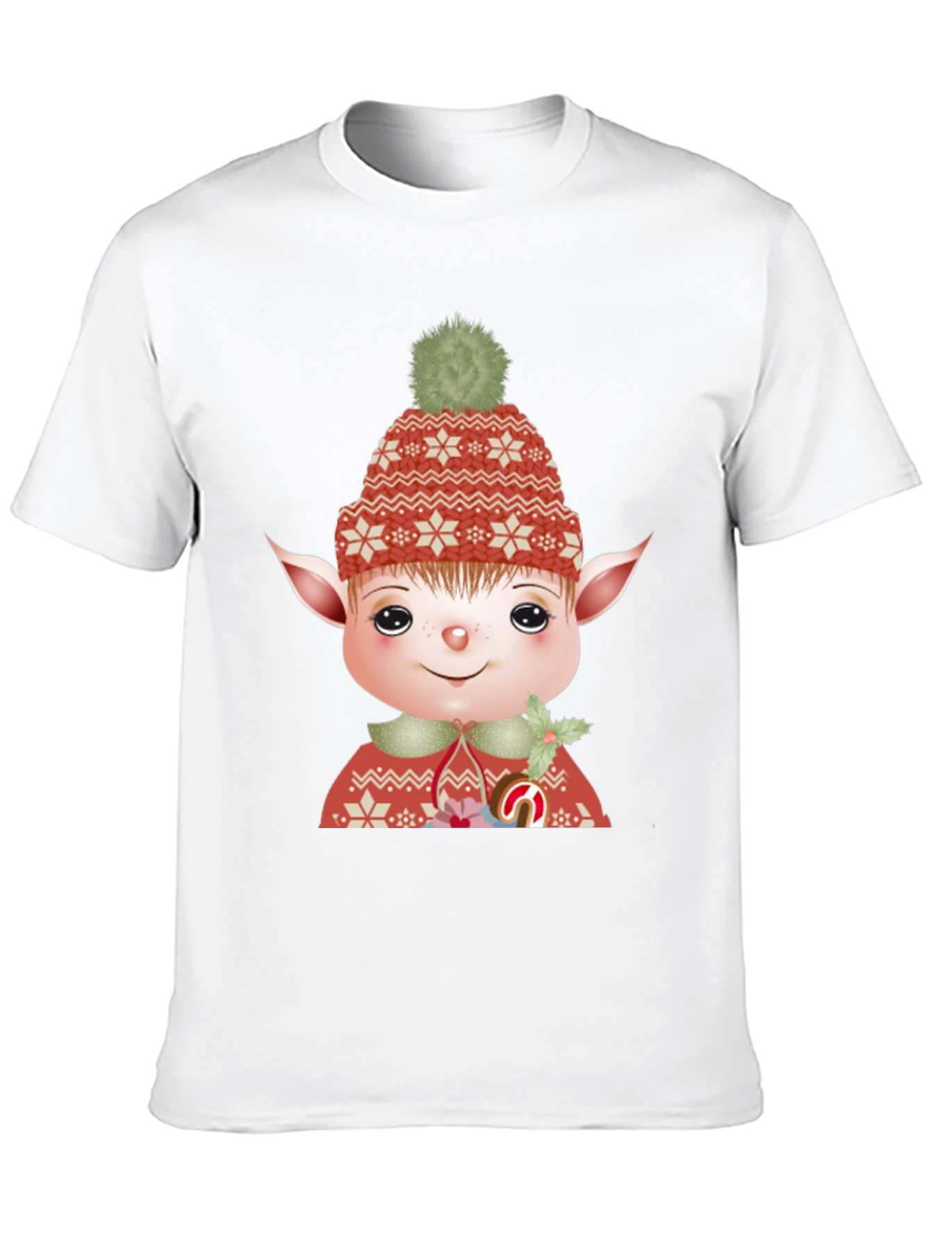 Festive Elf Graphic Tee