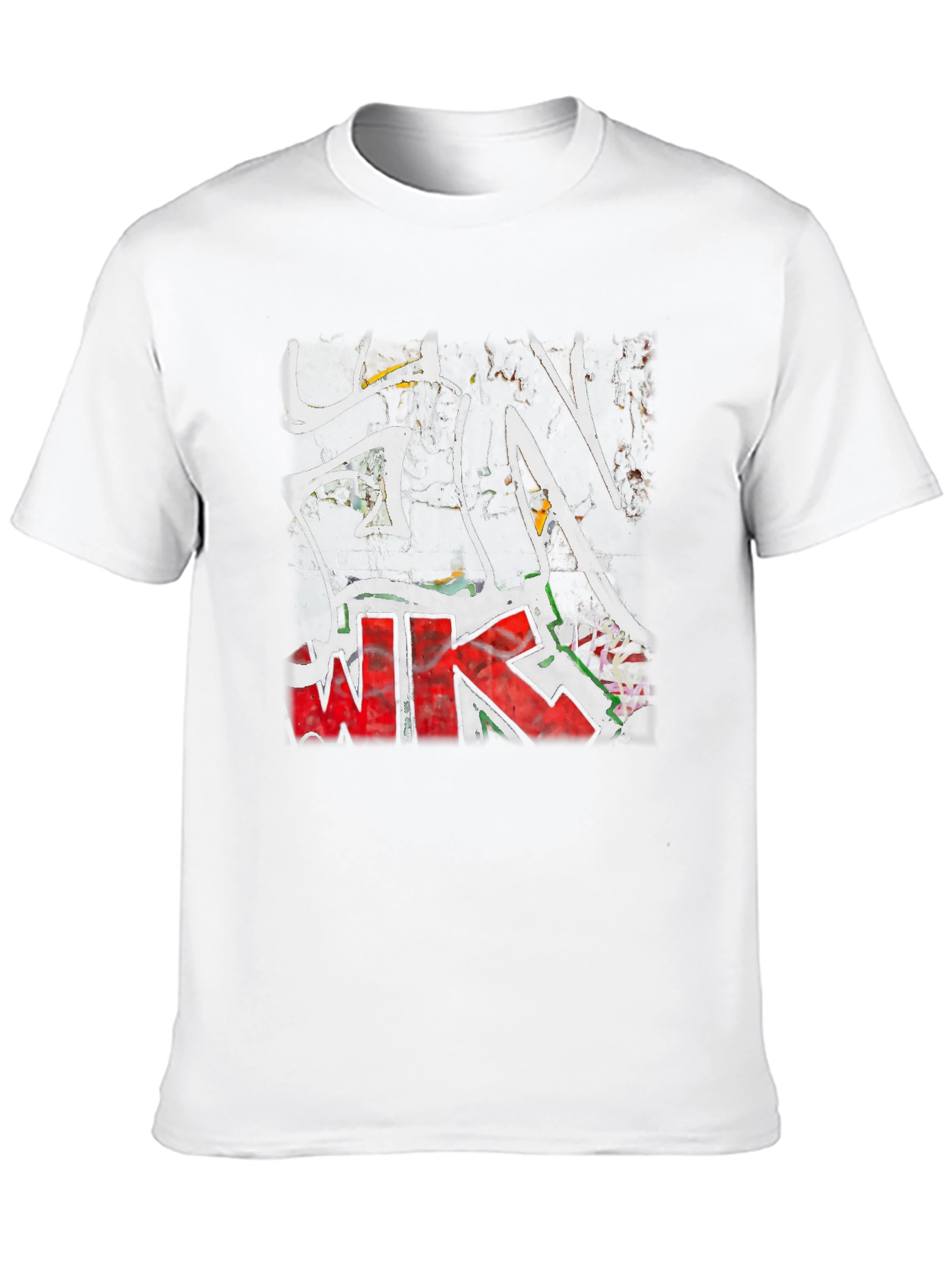 Edgy Urban Graffiti T-Shirt - Bold Streetwear Style