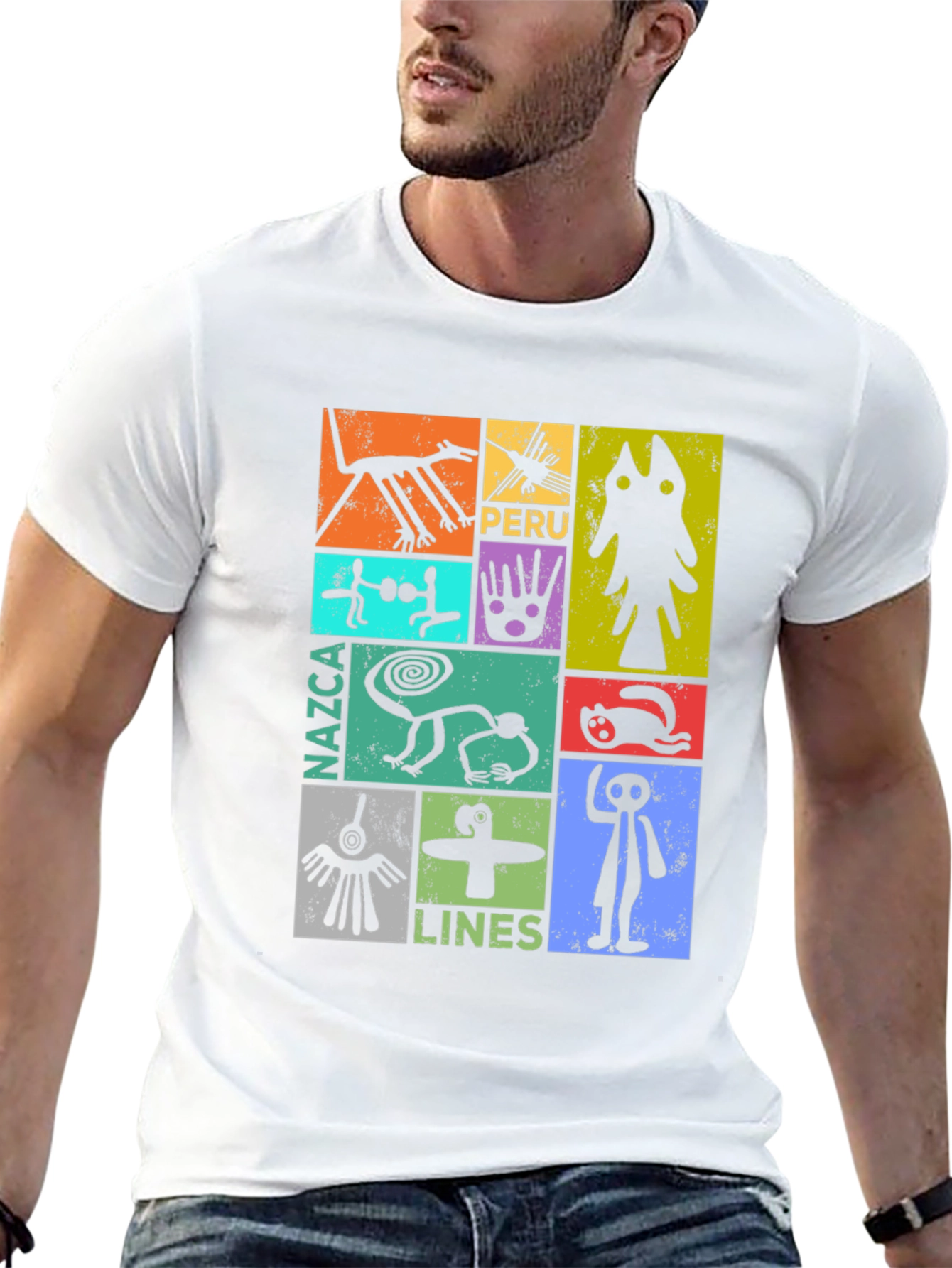 Nazca Lines Graphic T-Shirt