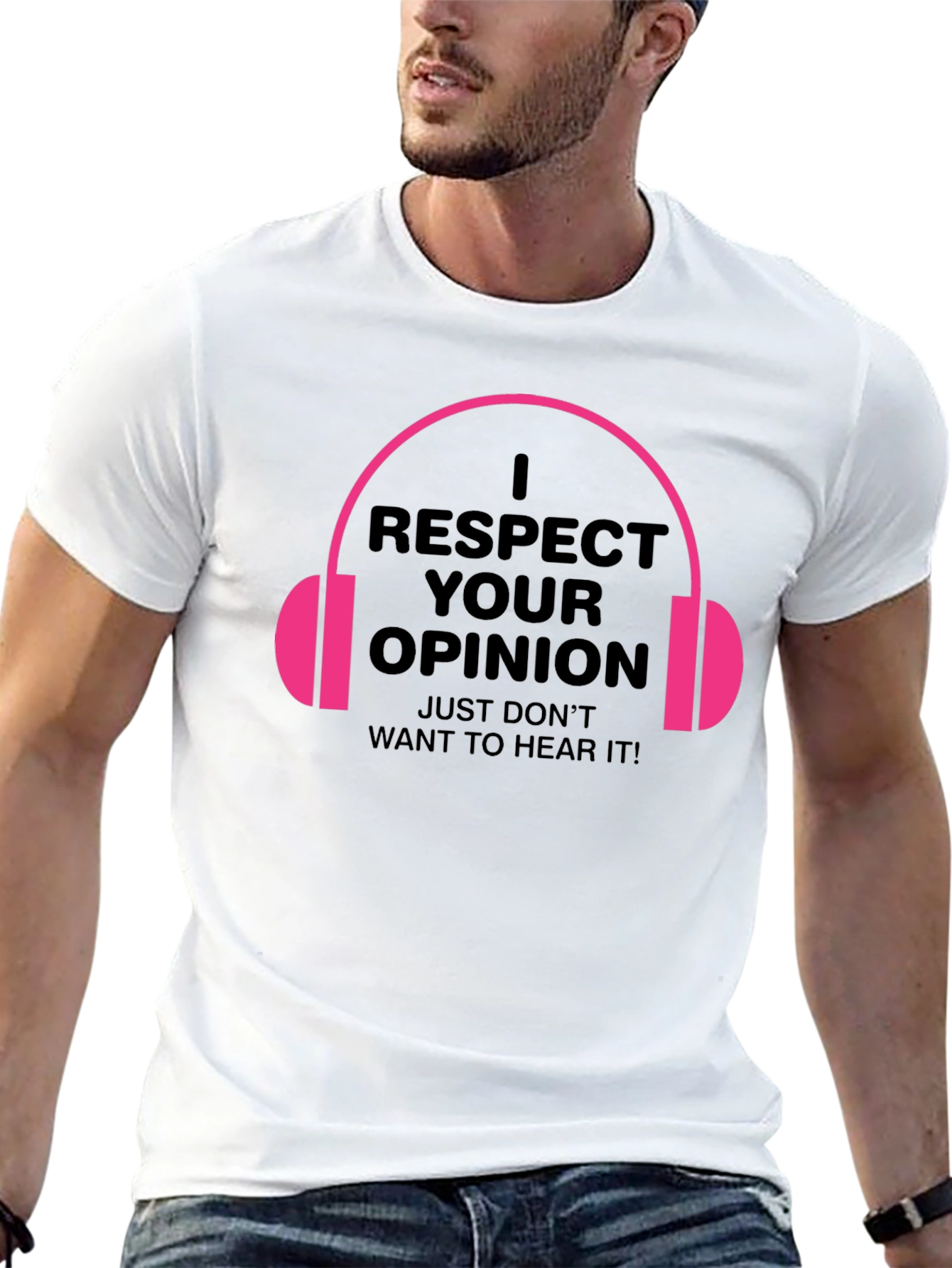 Respect Your Opinion Graphic Tee