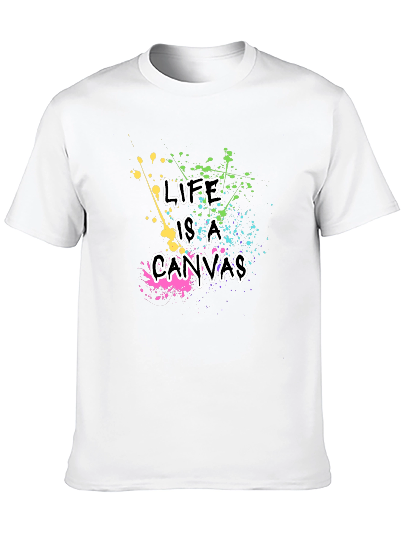 Life is a Canvas Graphic Tee