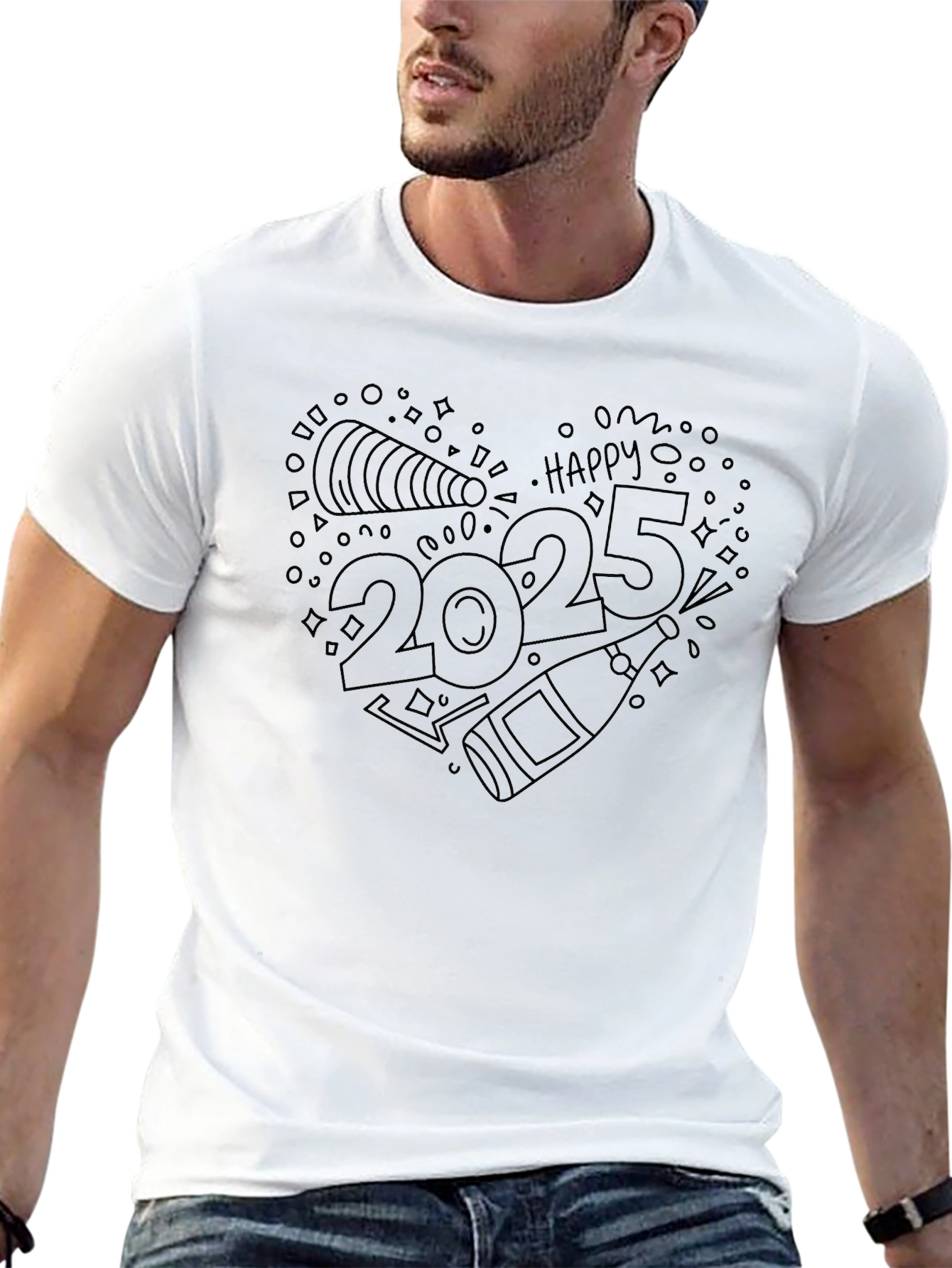 Happy 2025 New Year Celebration T-Shirt