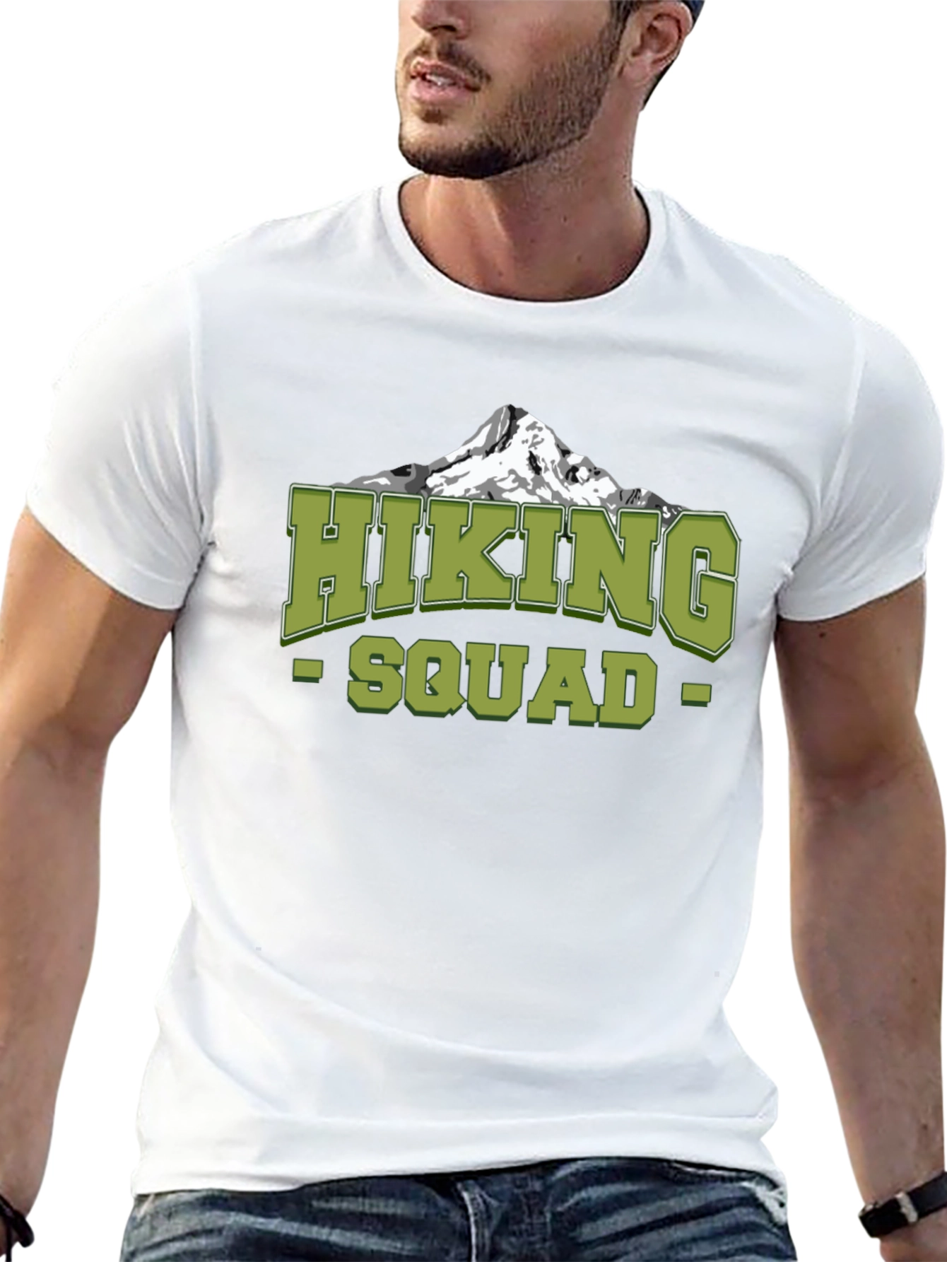Hiking Squad Mountain Graphic T-Shirt