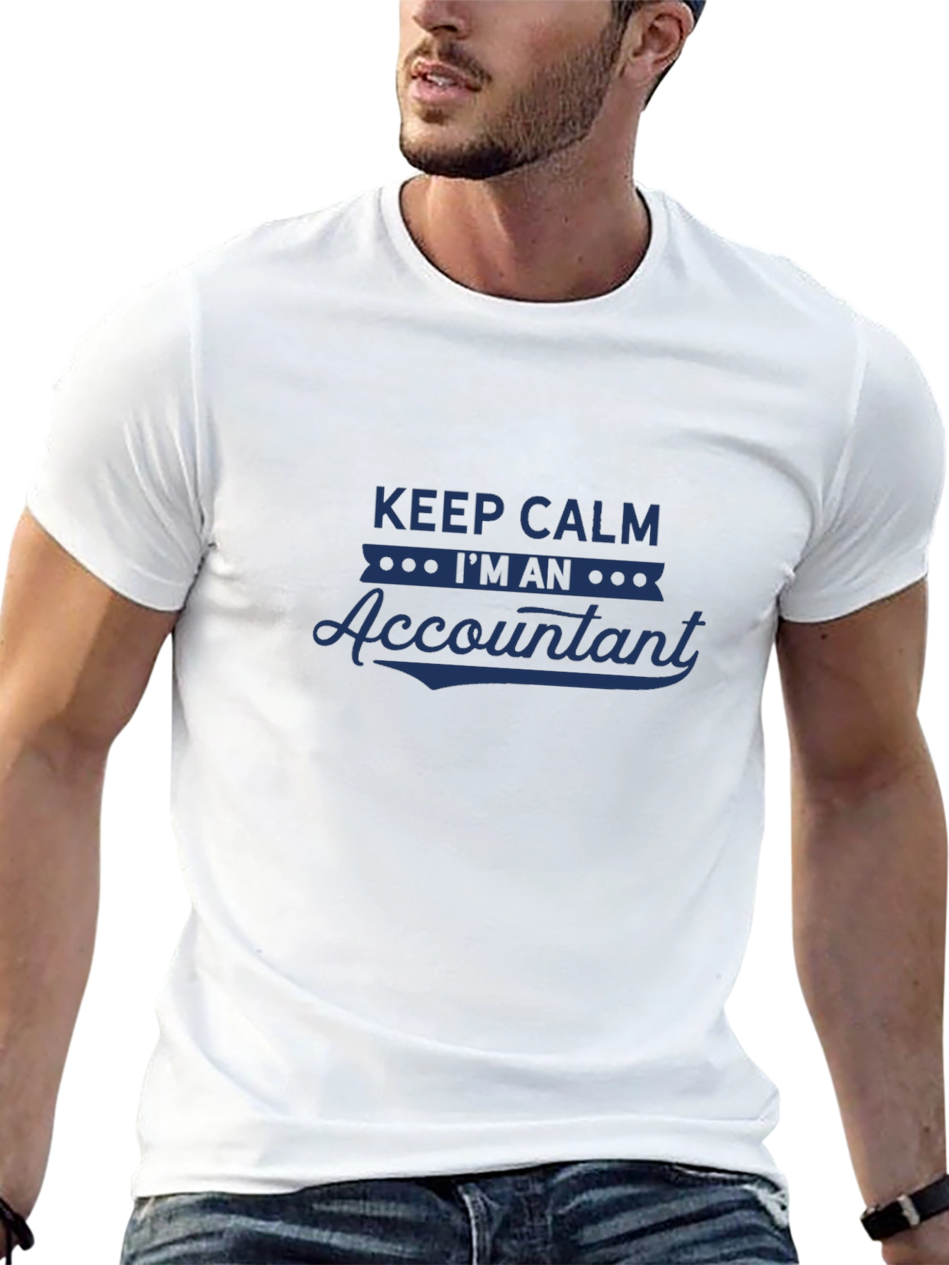 Keep Calm Im An Accountant Graphic T-Shirt