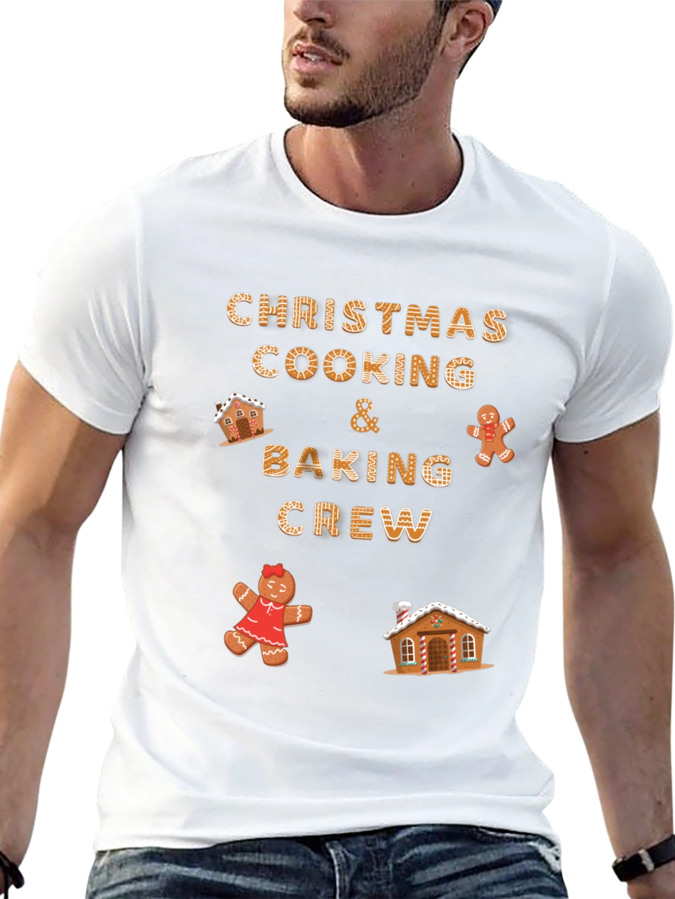 Christmas Cooking and Baking Crew T-Shirt