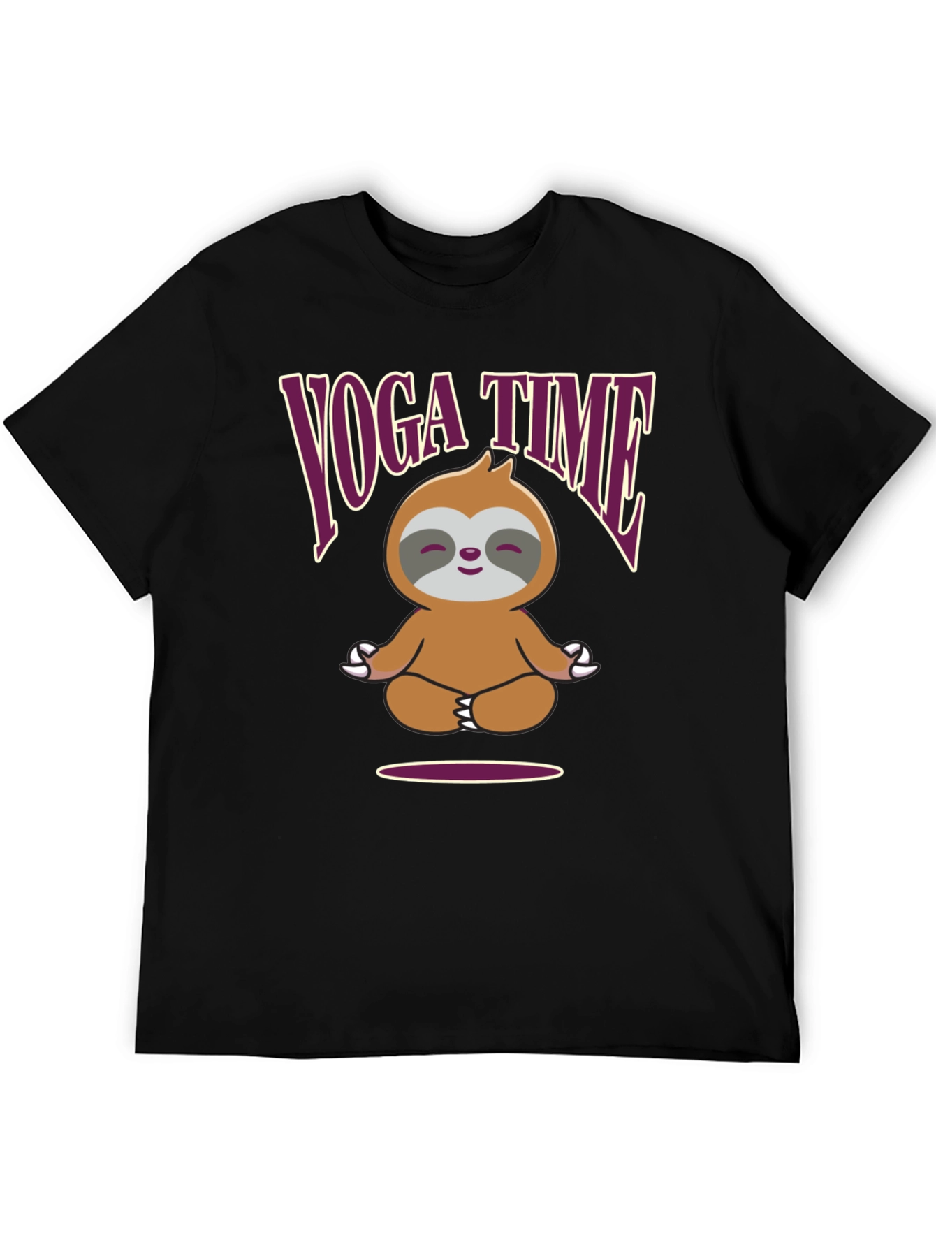 Yoga Sloth T-Shirt - Meditating Sloth Tee