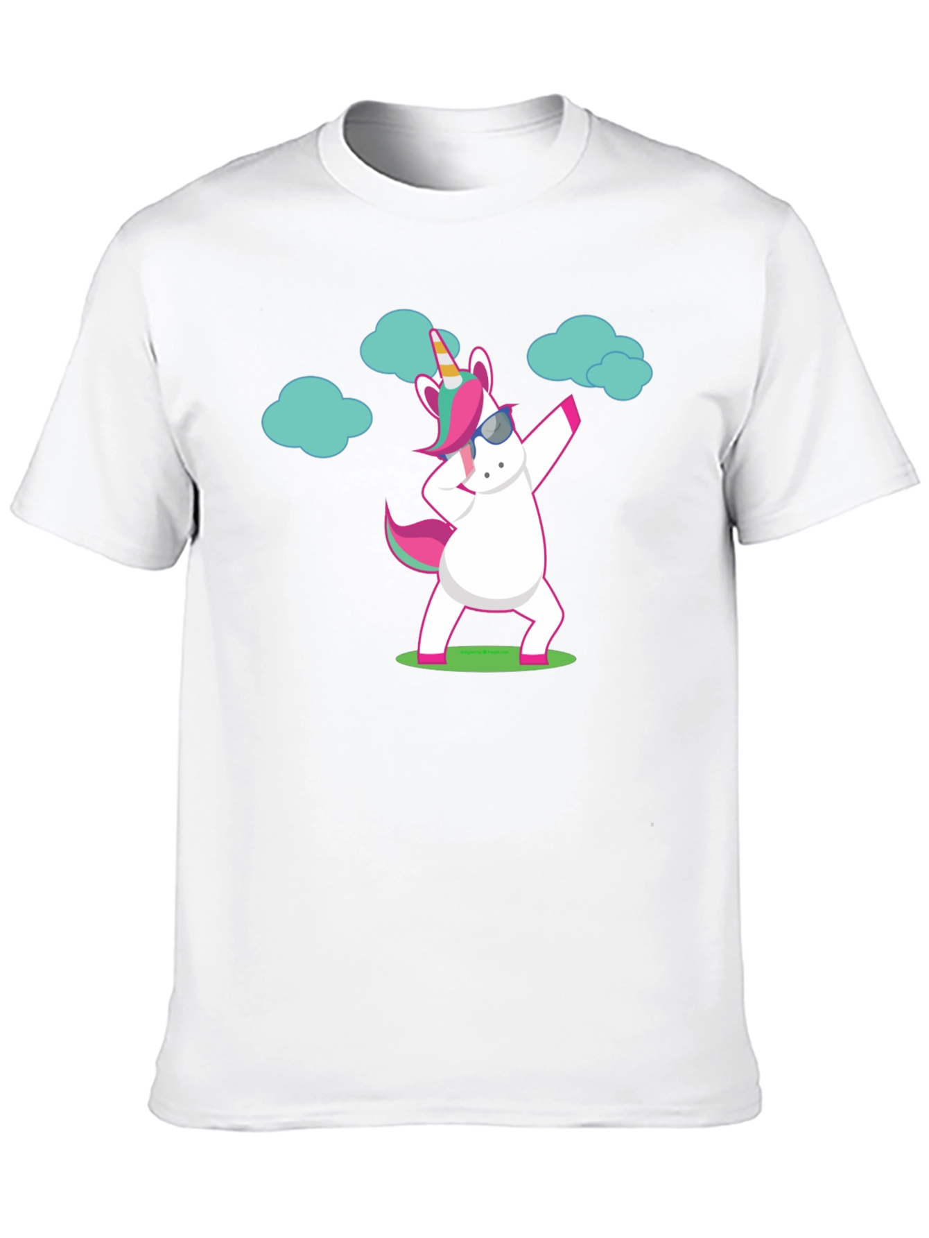 Unicorn Dab Black T-Shirt