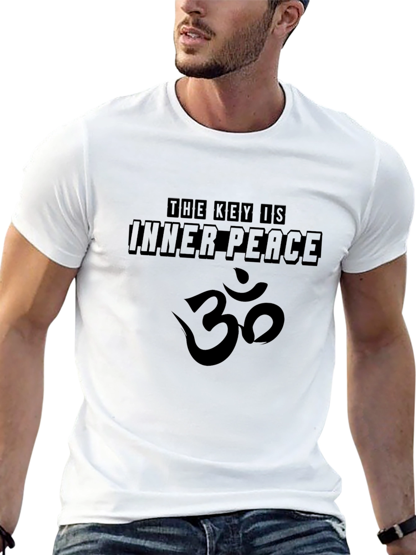 Inner Peace Graphic Tee - Soft Cotton Comfort