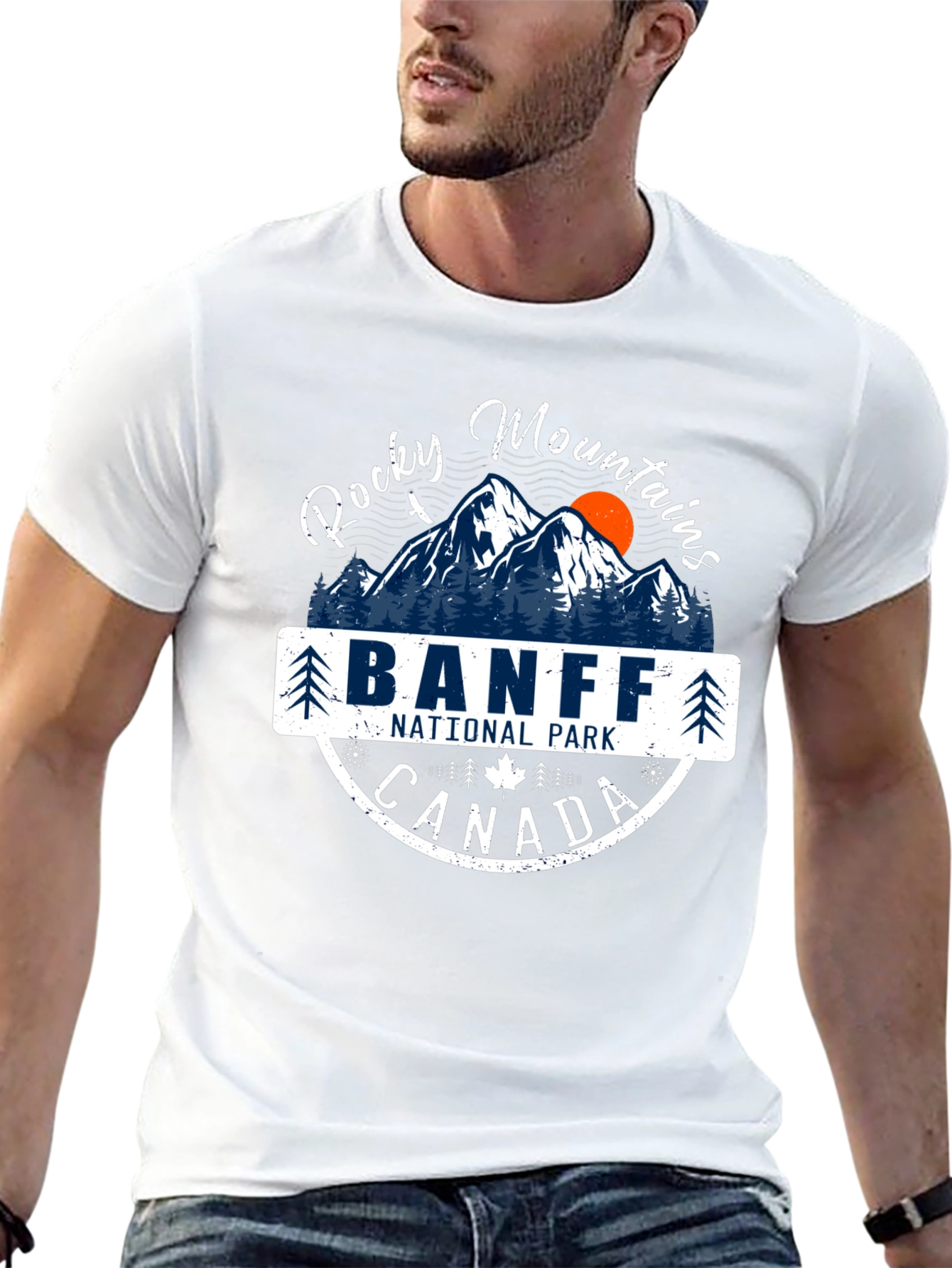 Banff National Park T-Shirt Rocky Mountains Canada Tee