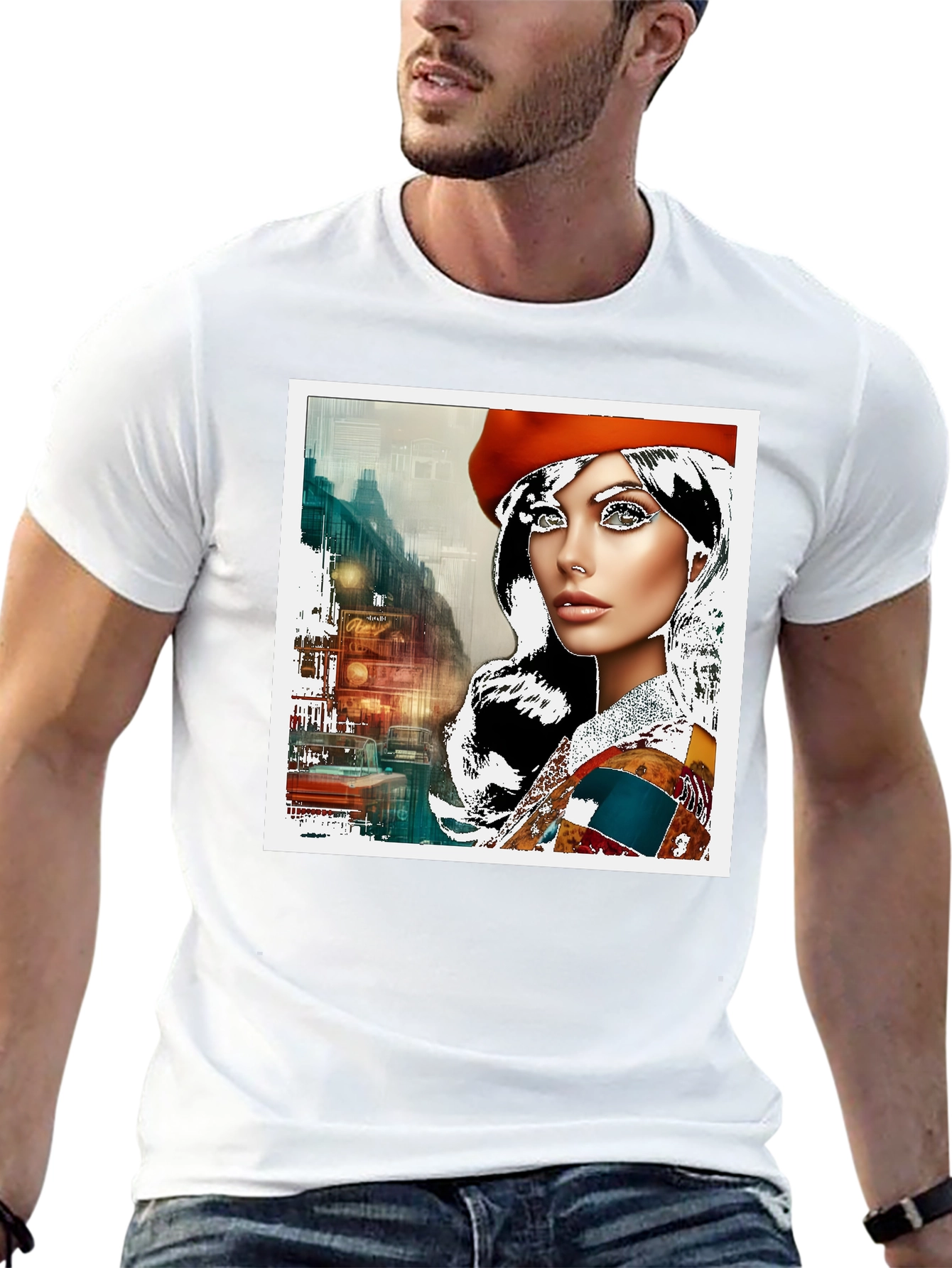 Stylish Urban Chic Graphic Tee