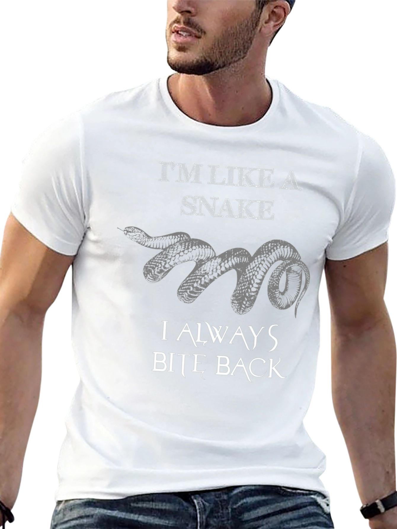 Im Like a Snake T-Shirt: Bite Back