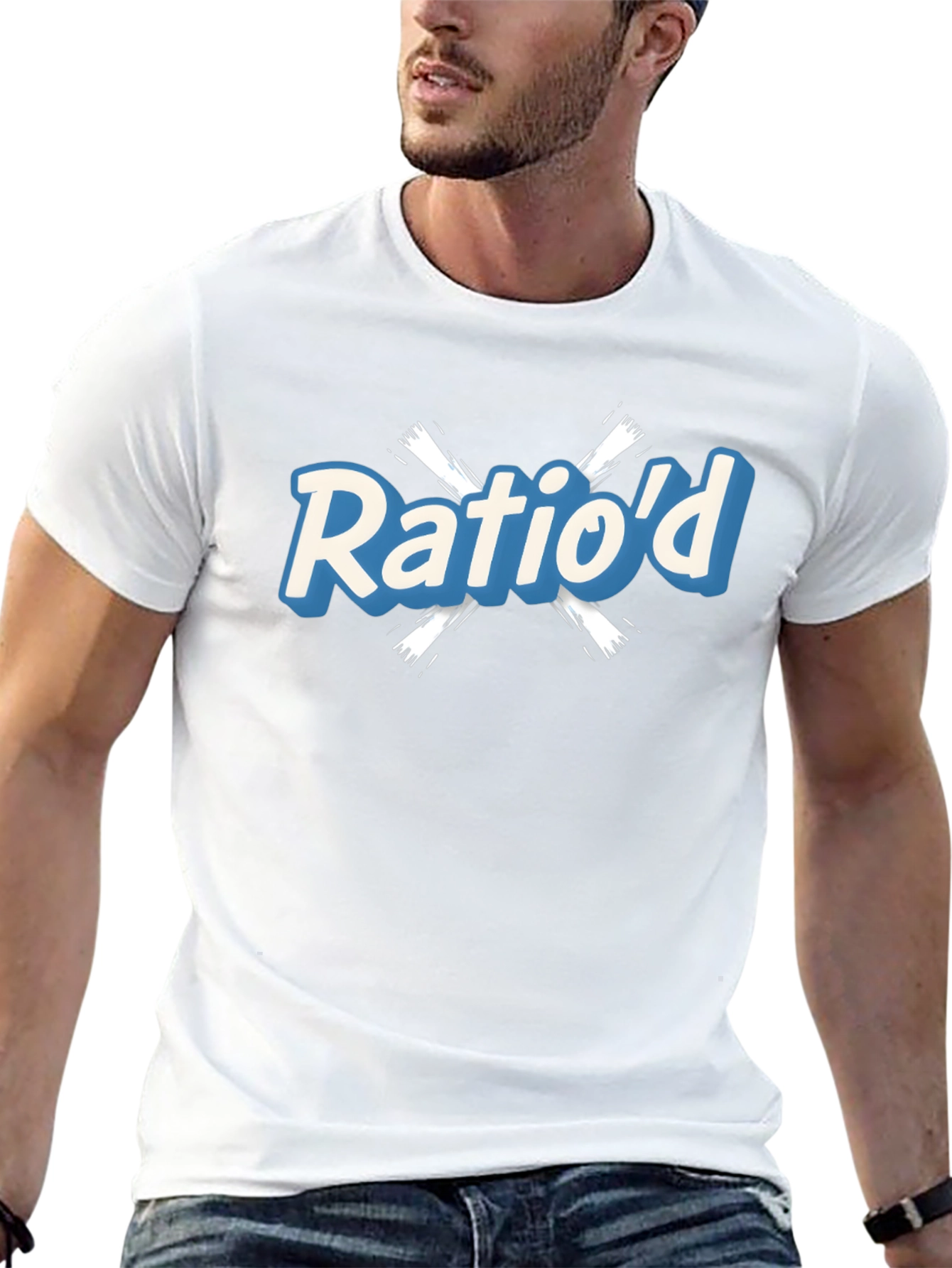 Ratiod Graphic Tee - Trendy Viral T-Shirt