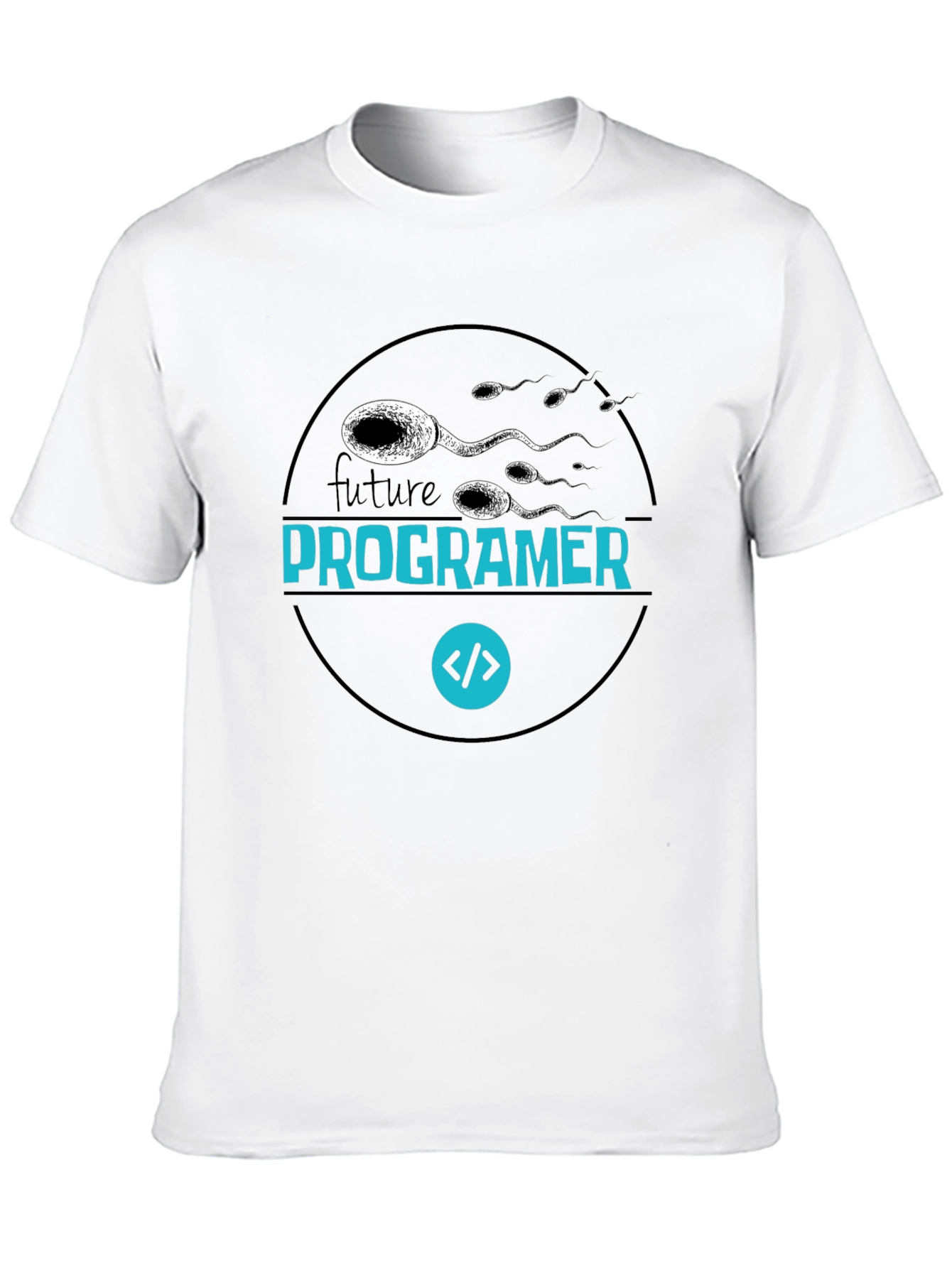 Future Programmer Black T-Shirt - Code Design