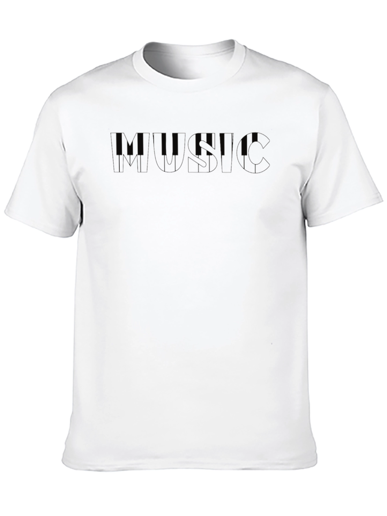 Black Music Graphic T-Shirt - Stylish & Unique