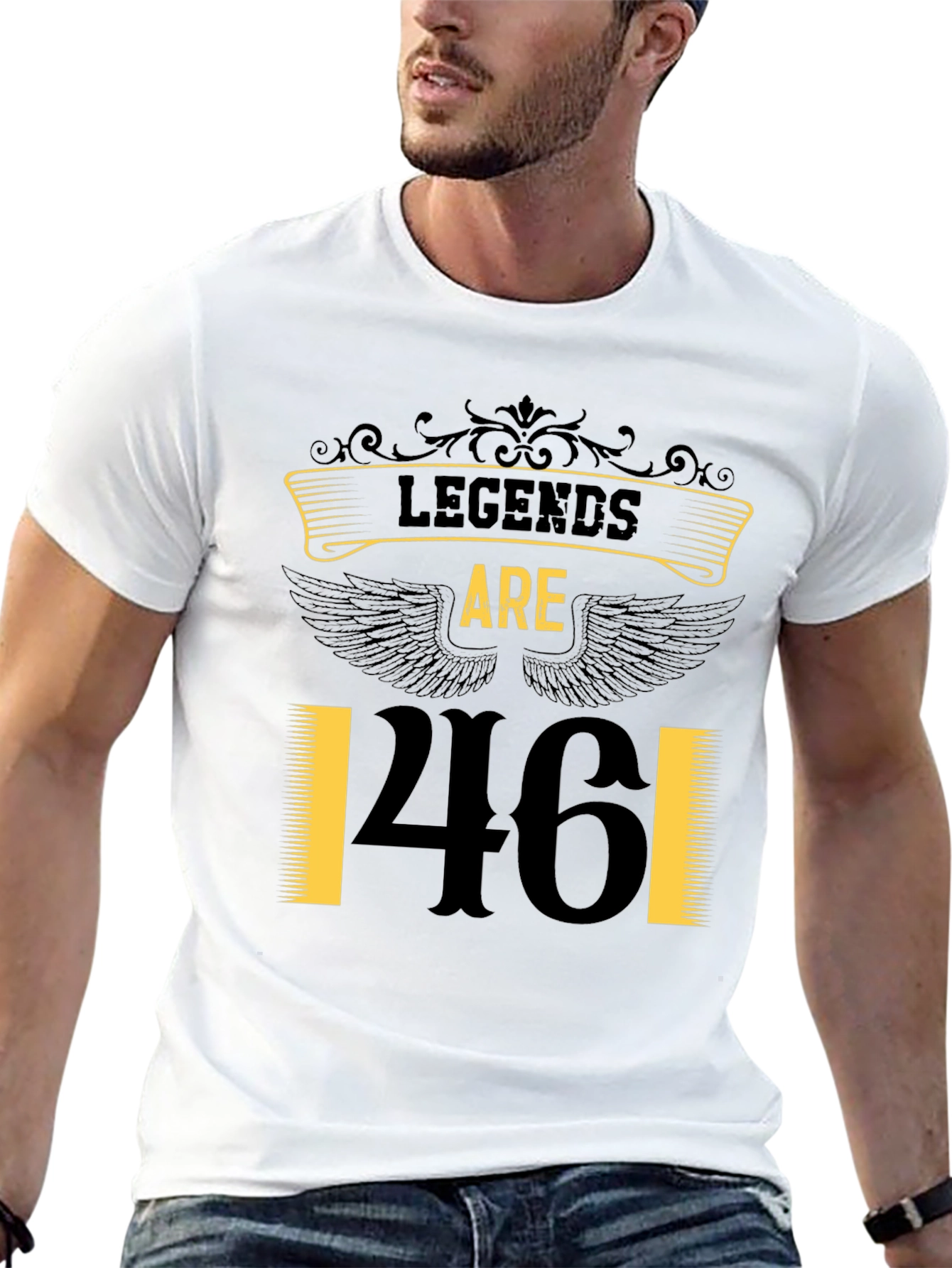 Legends are 46! Birthday Graphic Tee