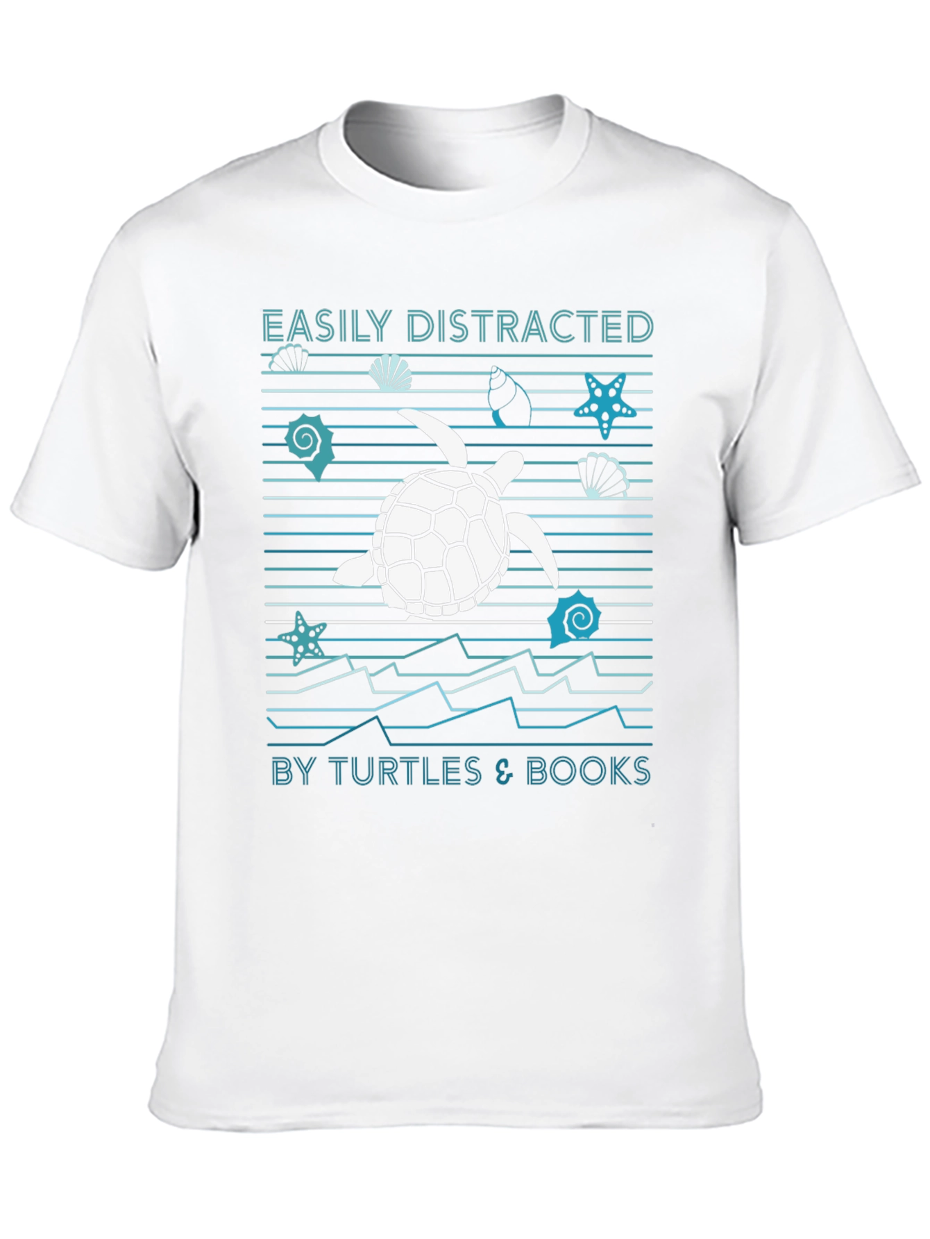 Easily Distracted Turtle Graphic Tee