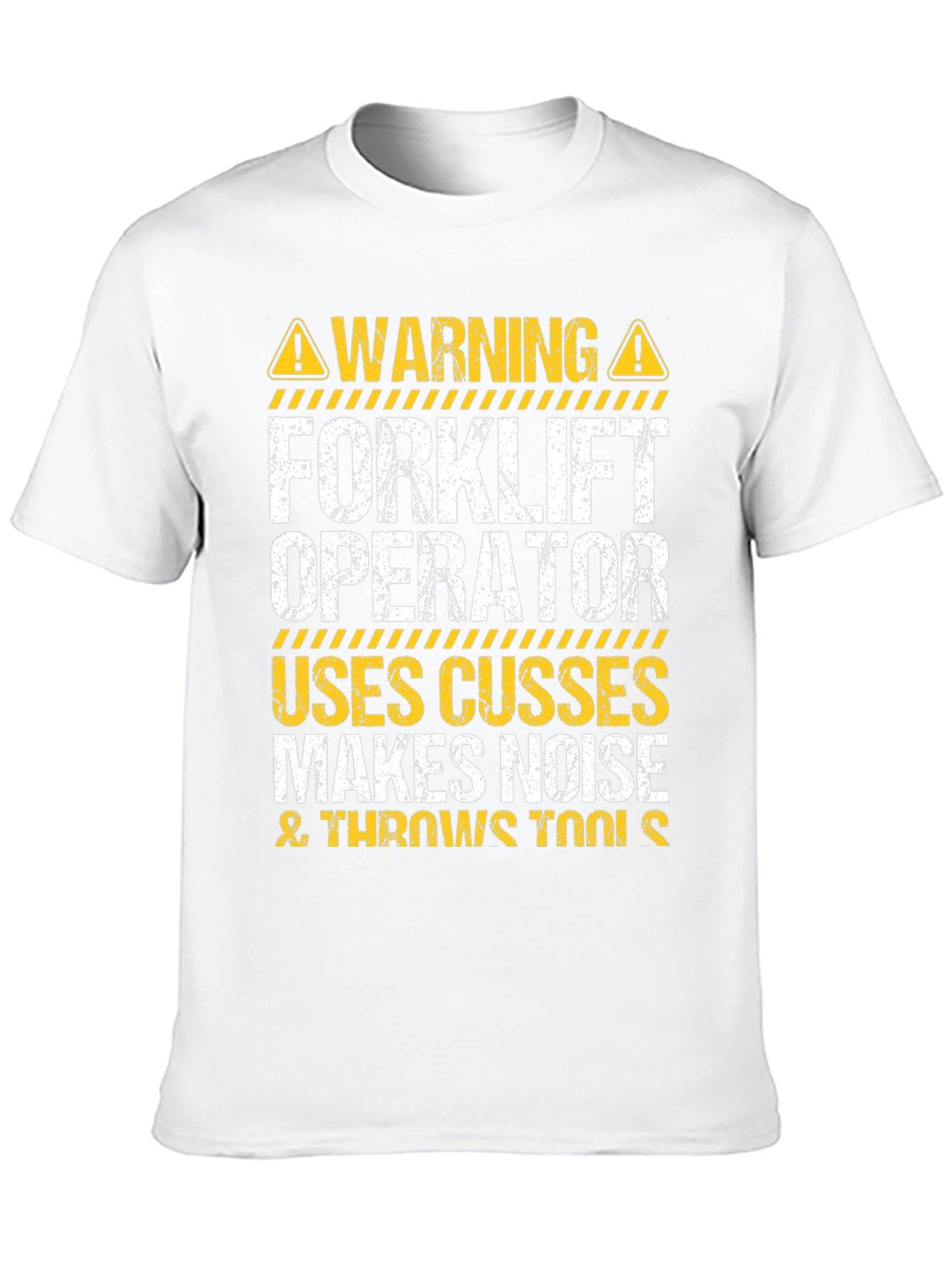 Warning Forklift Operator T-Shirt