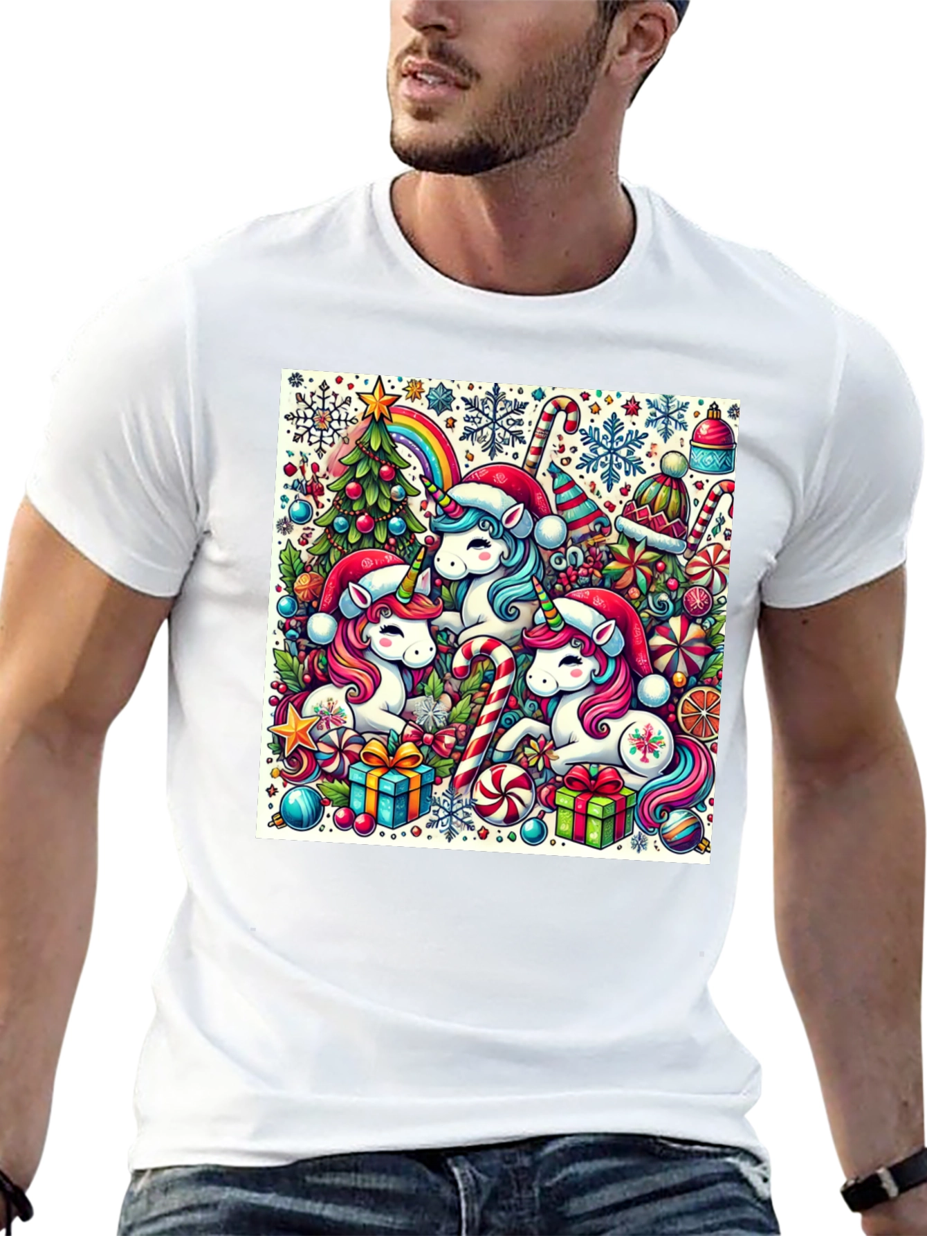 Holiday Unicorn T-Shirt