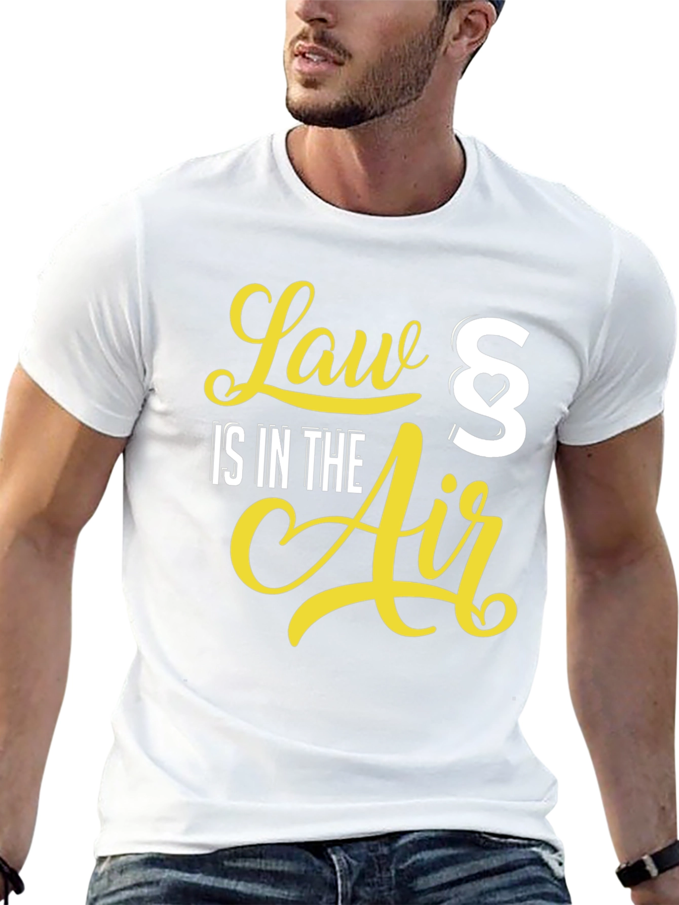 Law Is In The Air Funny Attorney T-Shirt