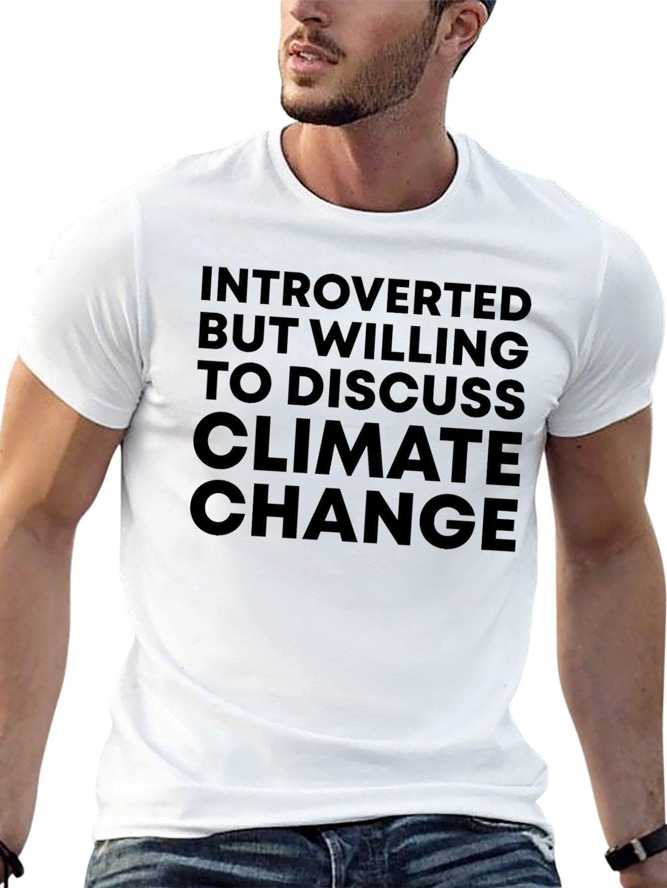 Climate Change Introvert Graphic Tee