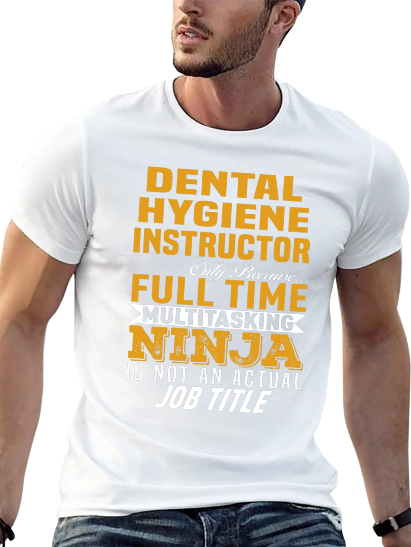 Dental Hygiene Instructor Multitasking Ninja T-Shirt