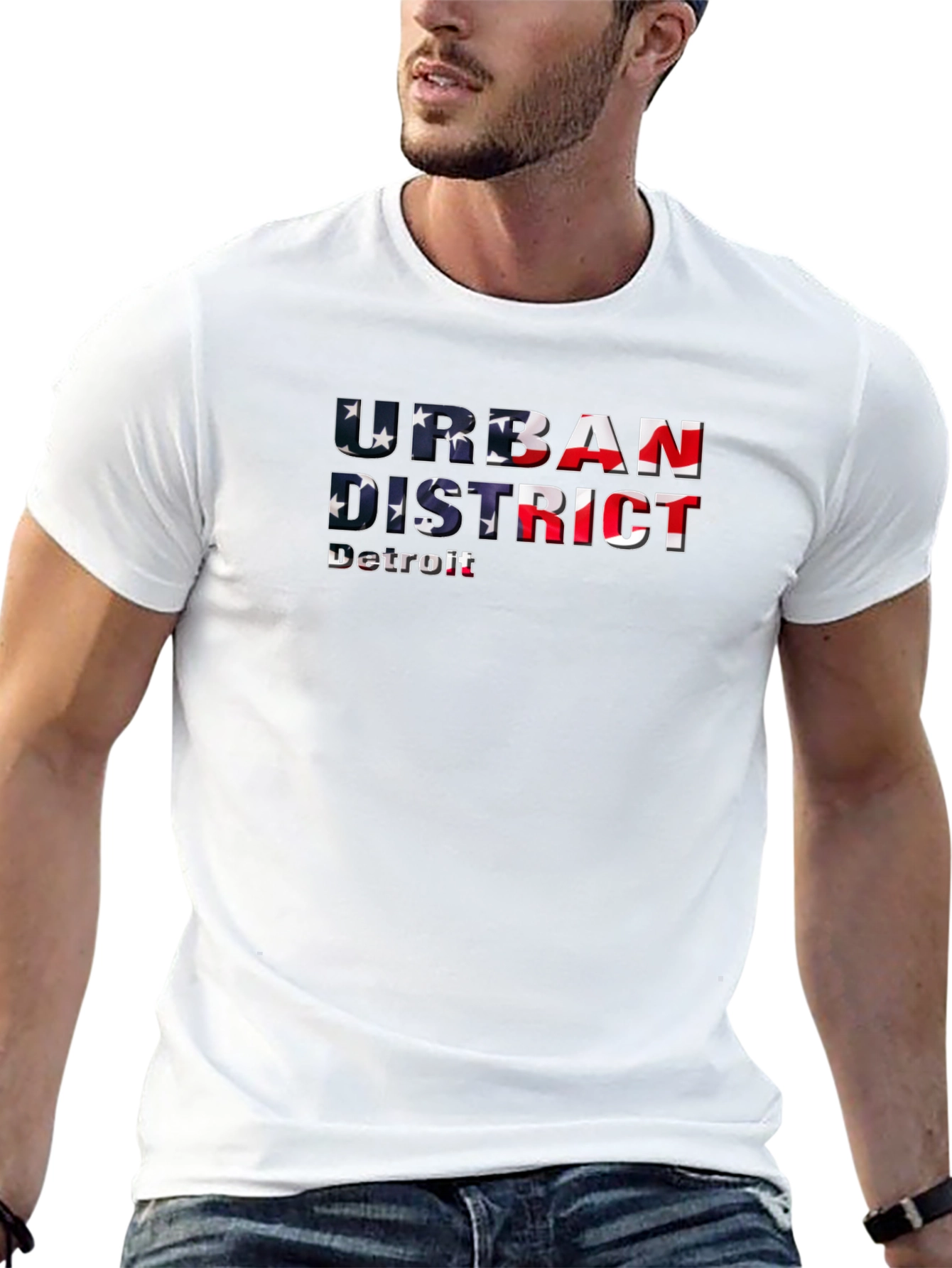 Urban District Detroit Graphic Tee