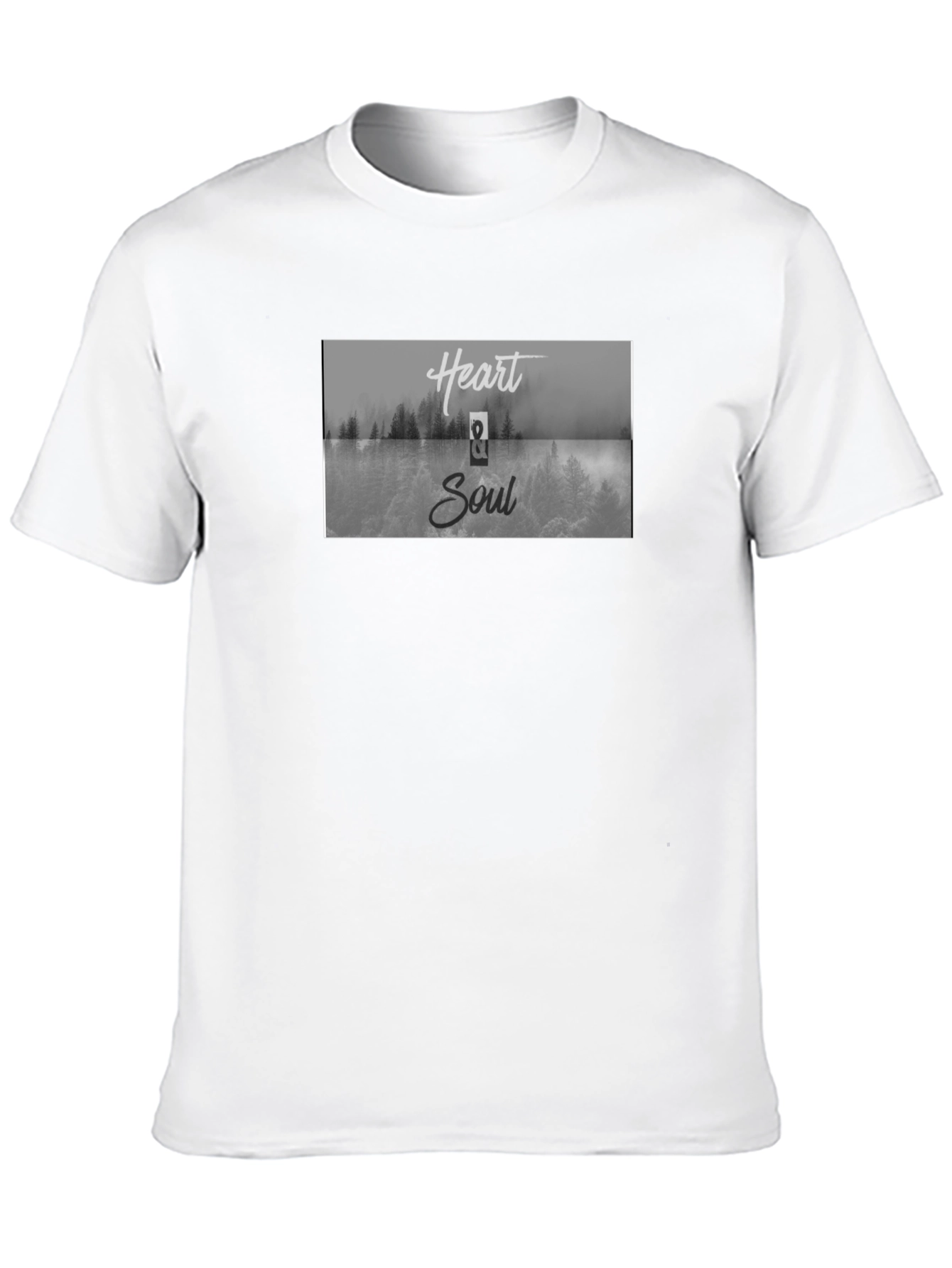 Heart and Soul Graphic Tee - Black