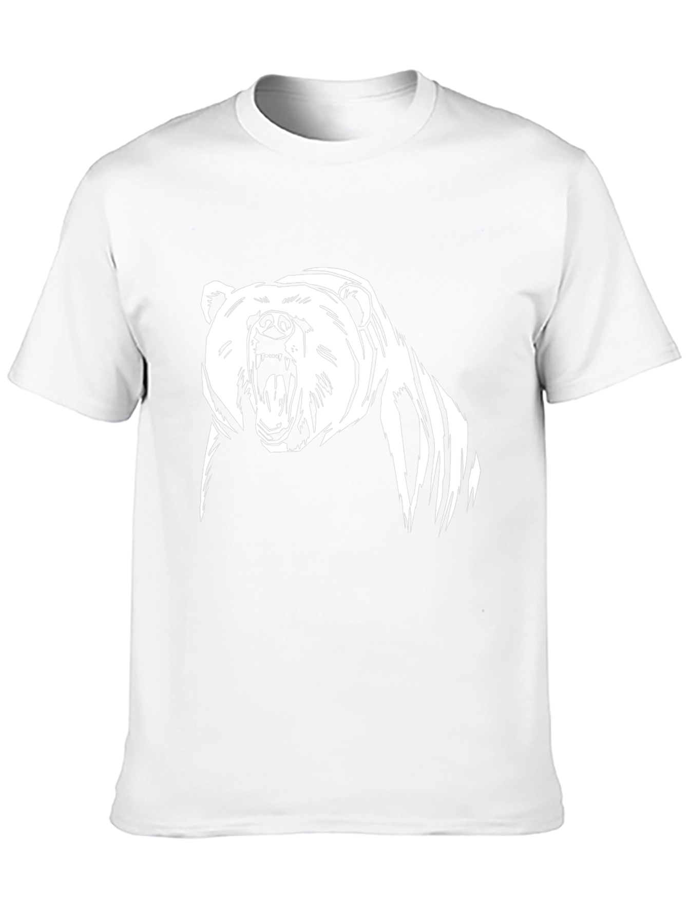 Roaring Bear Graphic Tee - Black