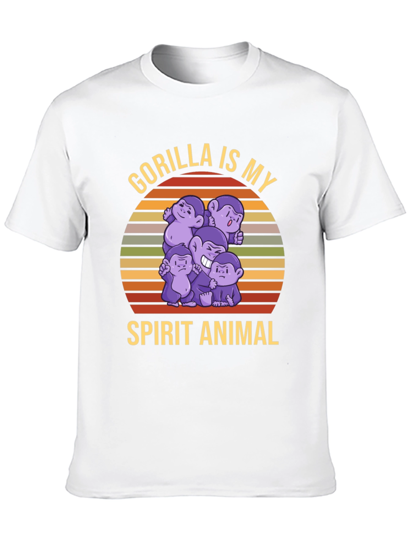 Gorilla Spirit Animal T-Shirt - Fun Ape Design