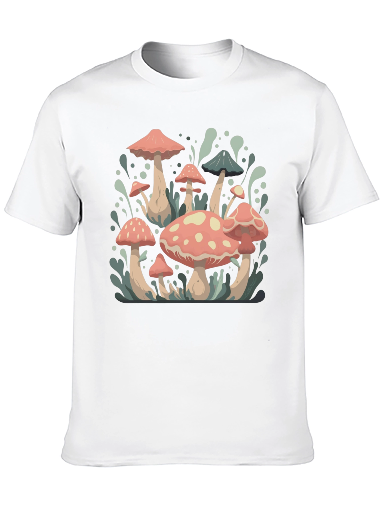 Mushroom T-Shirt - Retro Toadstool Design