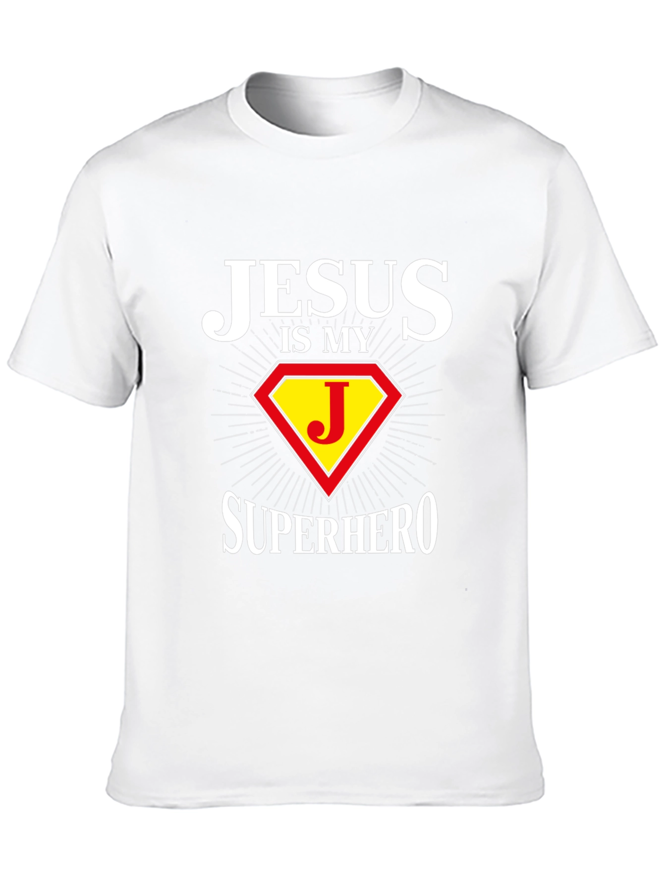 Jesus is My Superhero Graphic T-Shirt