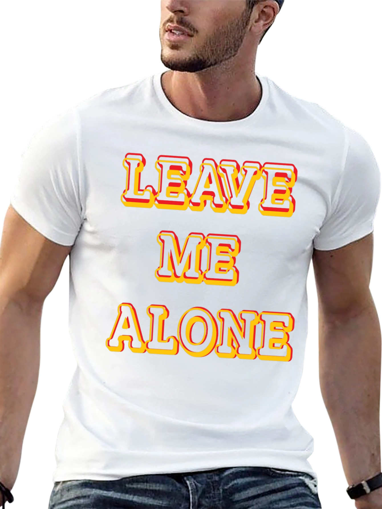 Leave Me Alone Graphic T-Shirt - Bold Statement Tee