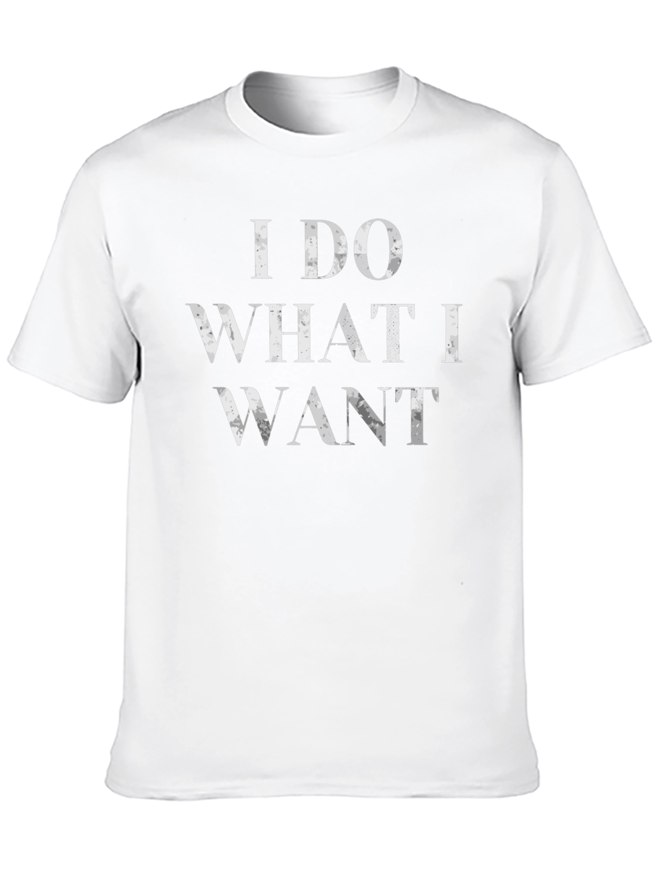 I Do What I Want Graphic T-Shirt - Black