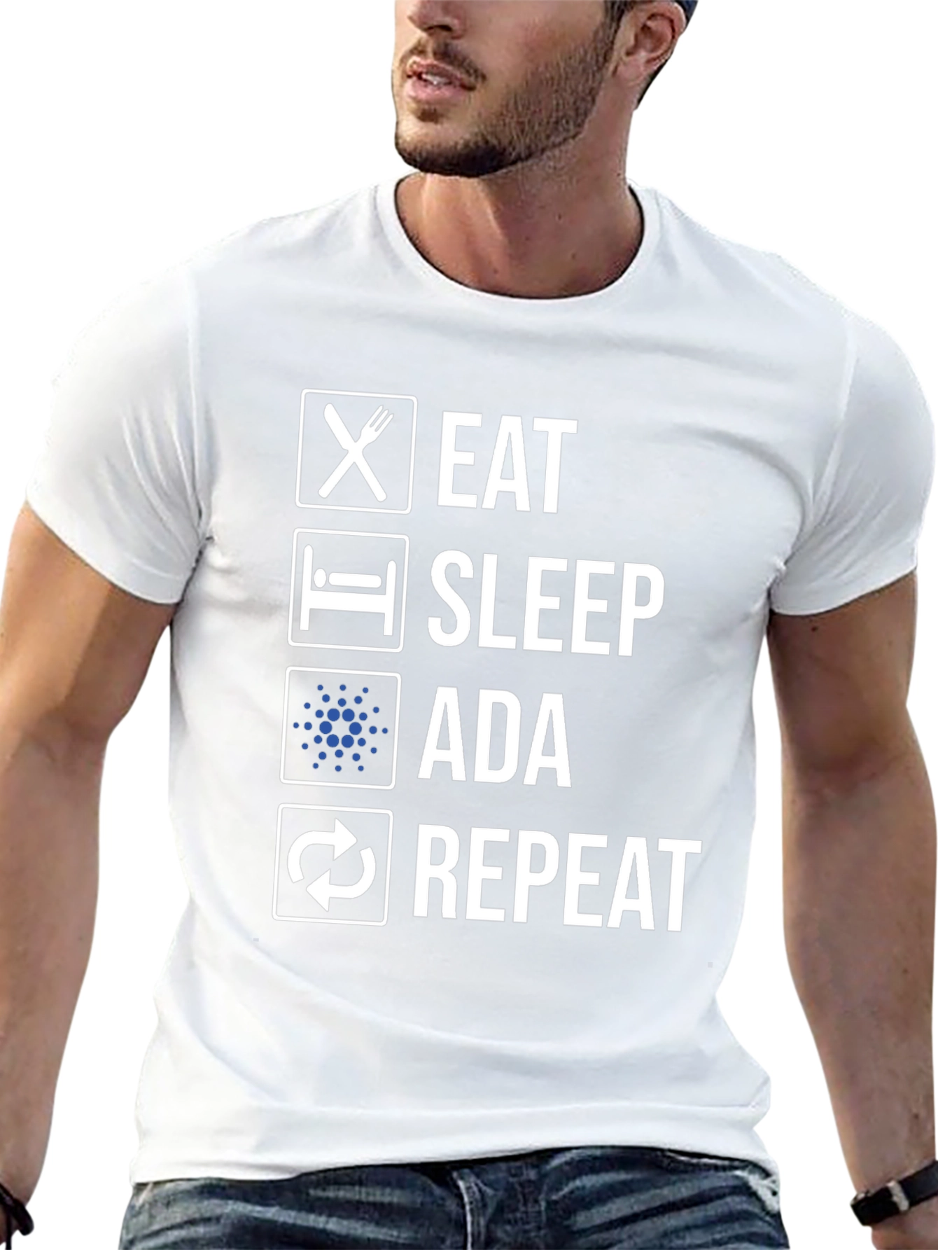 Eat Sleep ADA Repeat T-Shirt