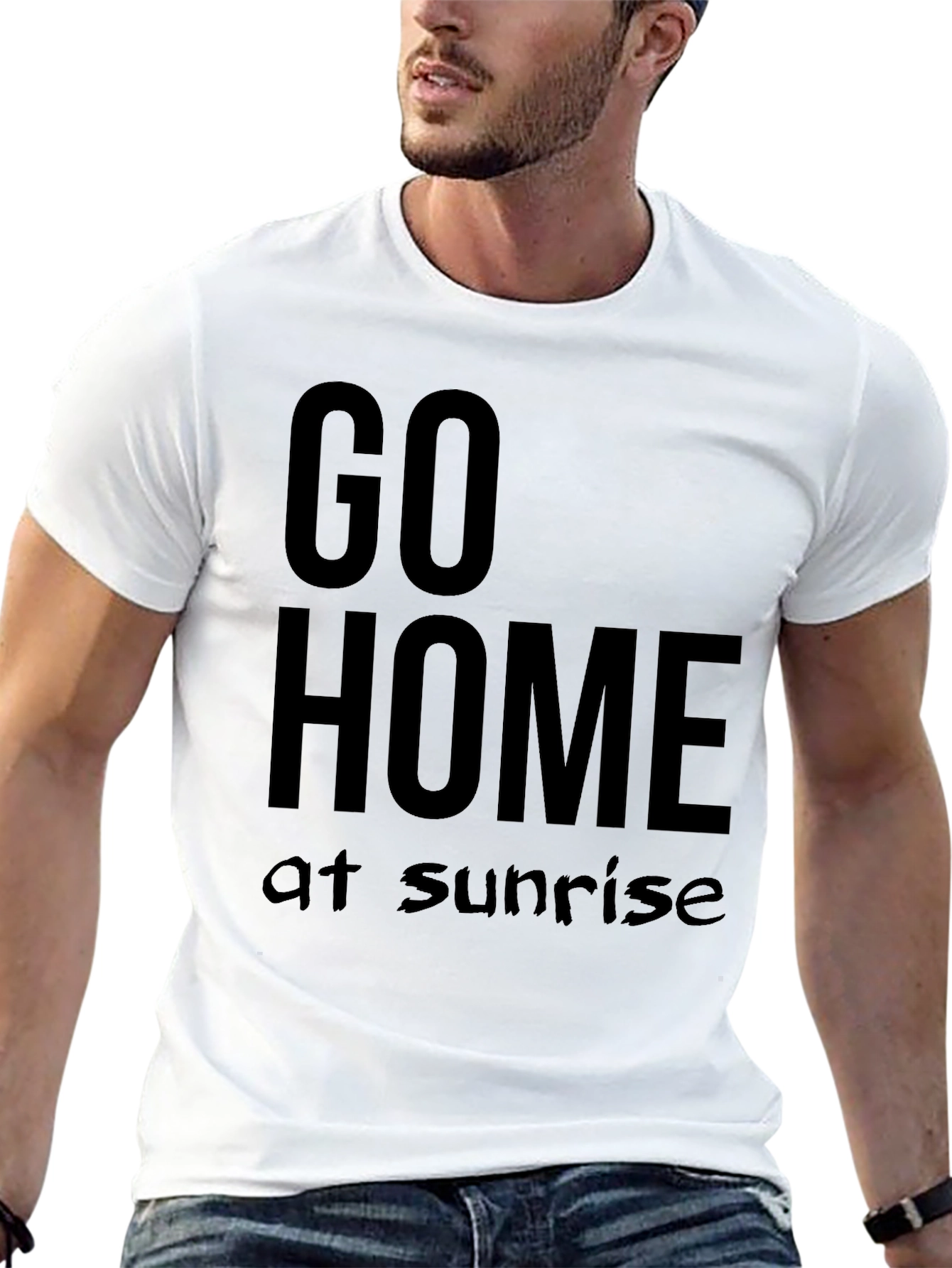 Go Home At Sunrise Graphic Tee