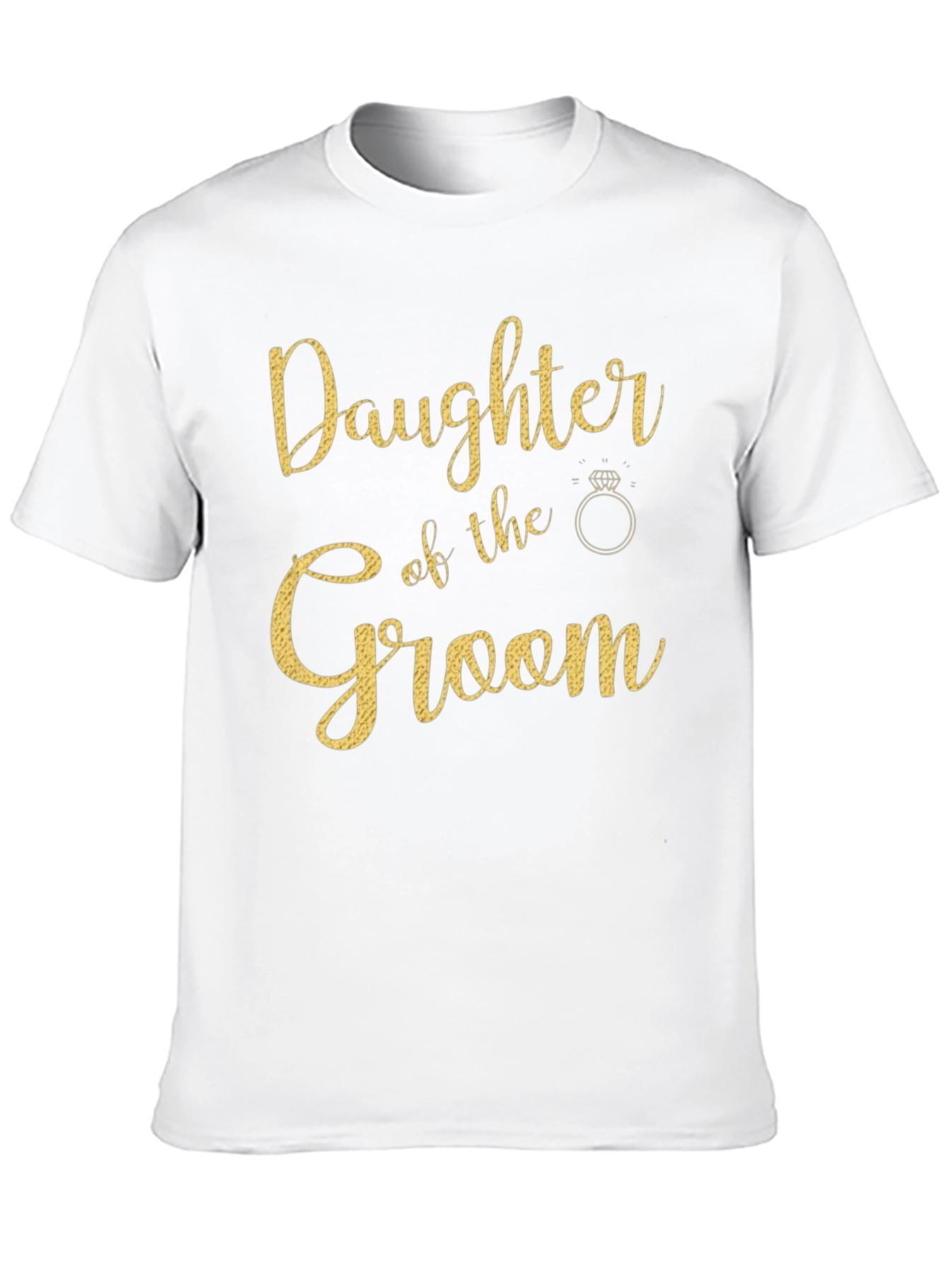 Daughter of the Groom Wedding T-Shirt