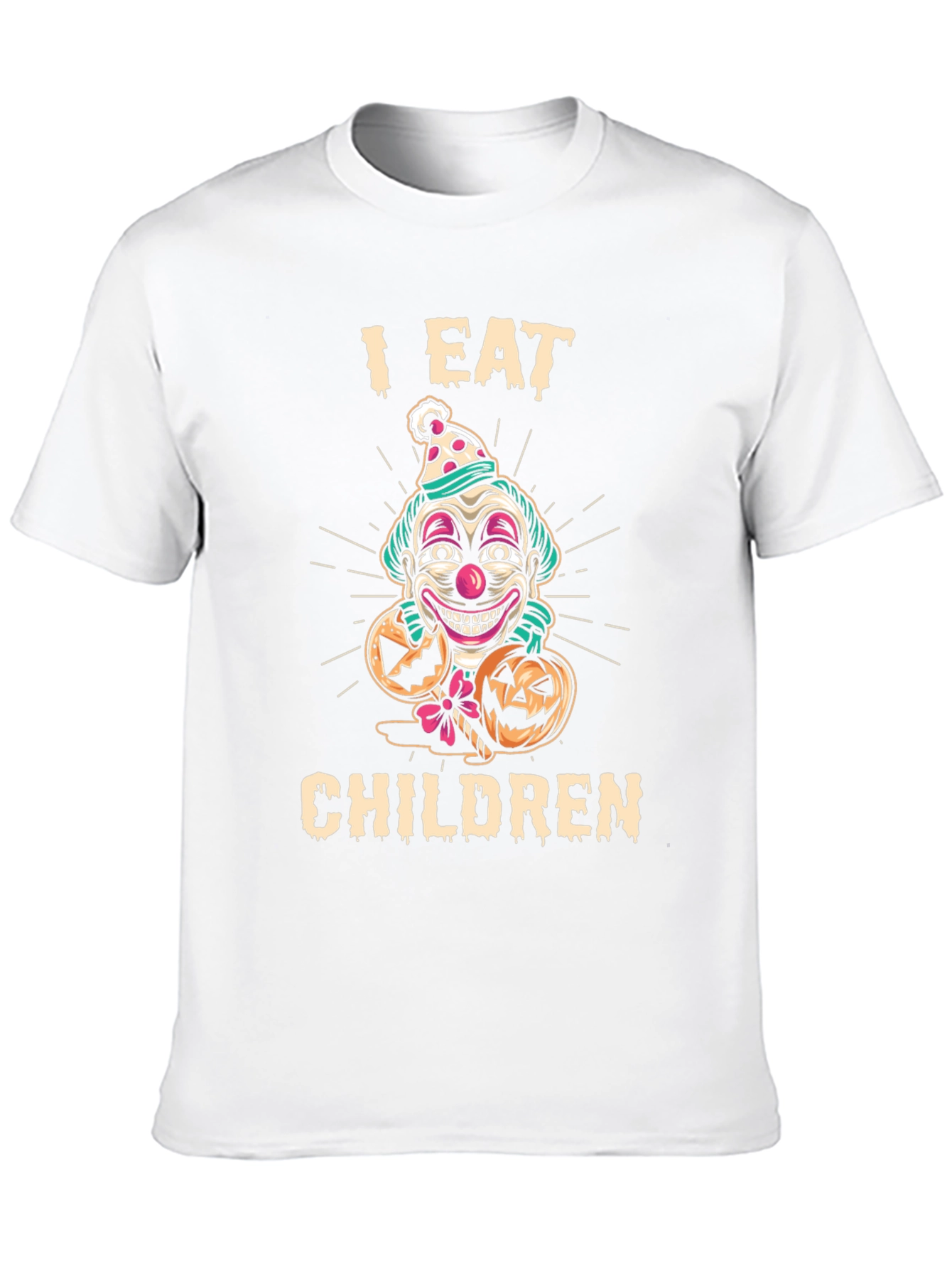 I Eat Children Clown Halloween T-Shirt