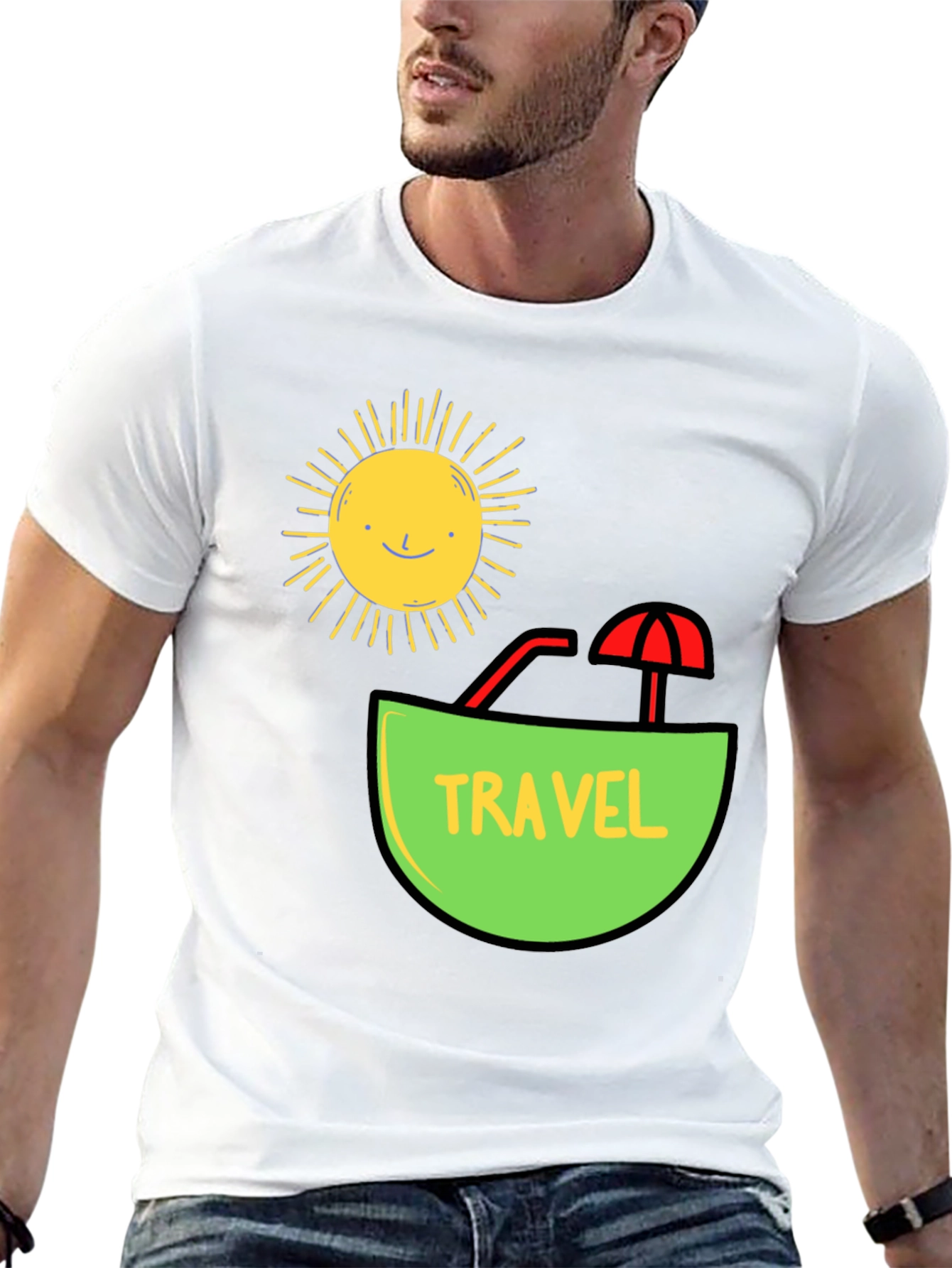 Travel Graphic Tee - Summer Vacation Shirt