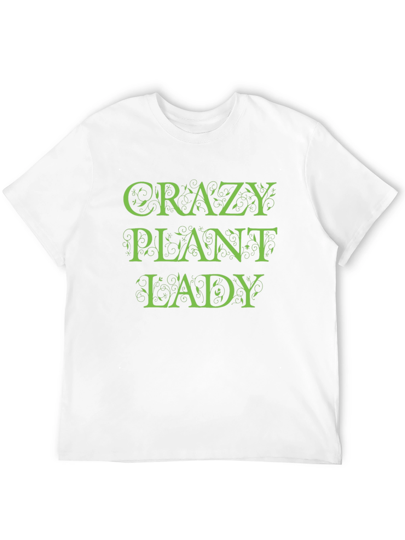 Crazy Plant Lady Graphic Tee - Black