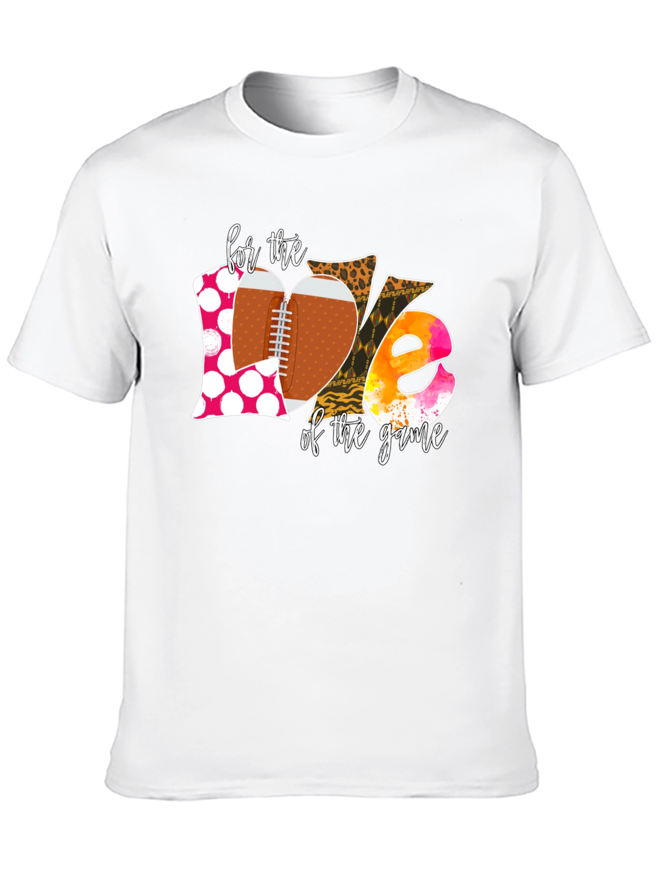 Football Game Day Love Graphic Tee