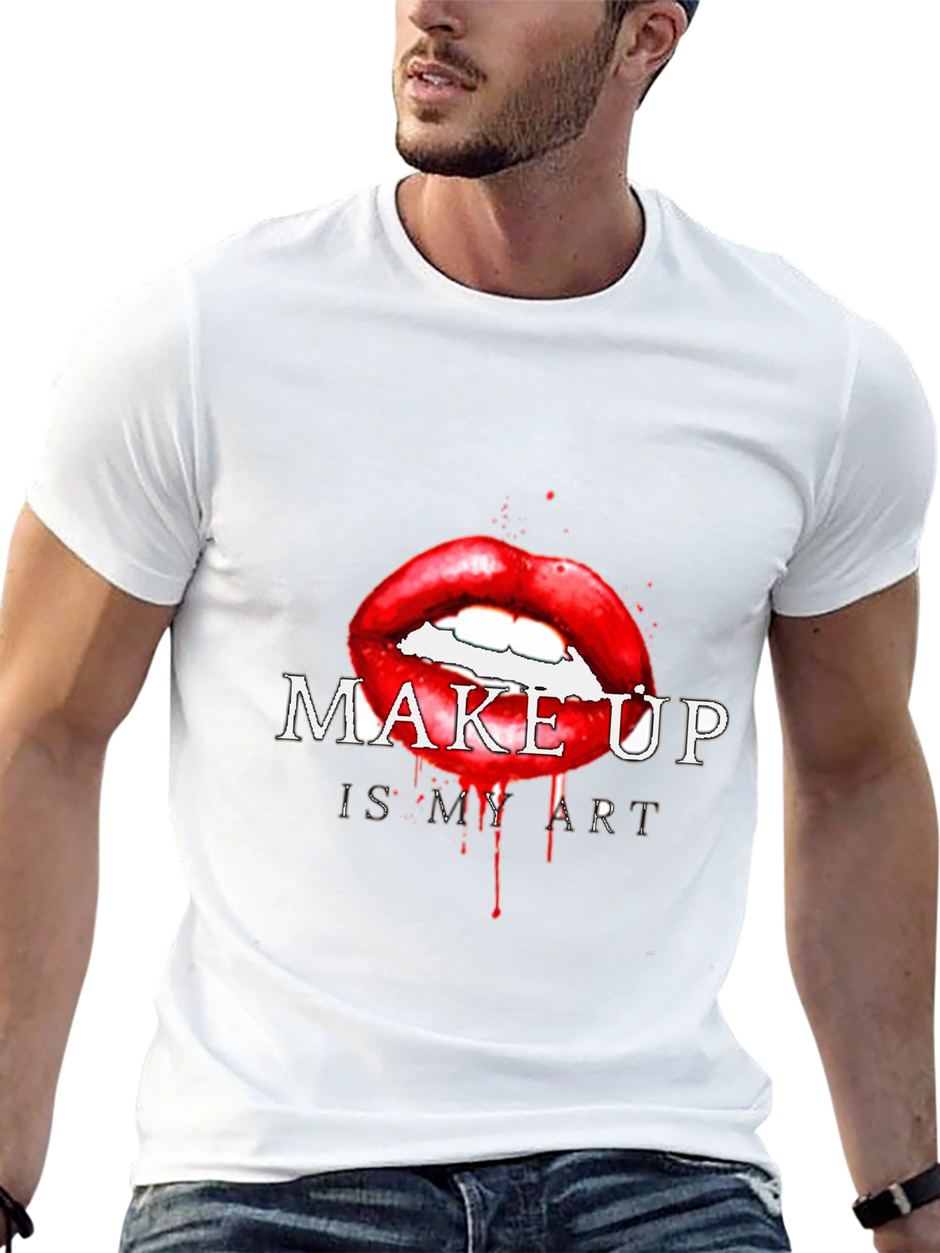 Makeup Art T-Shirt - Artistic Expression