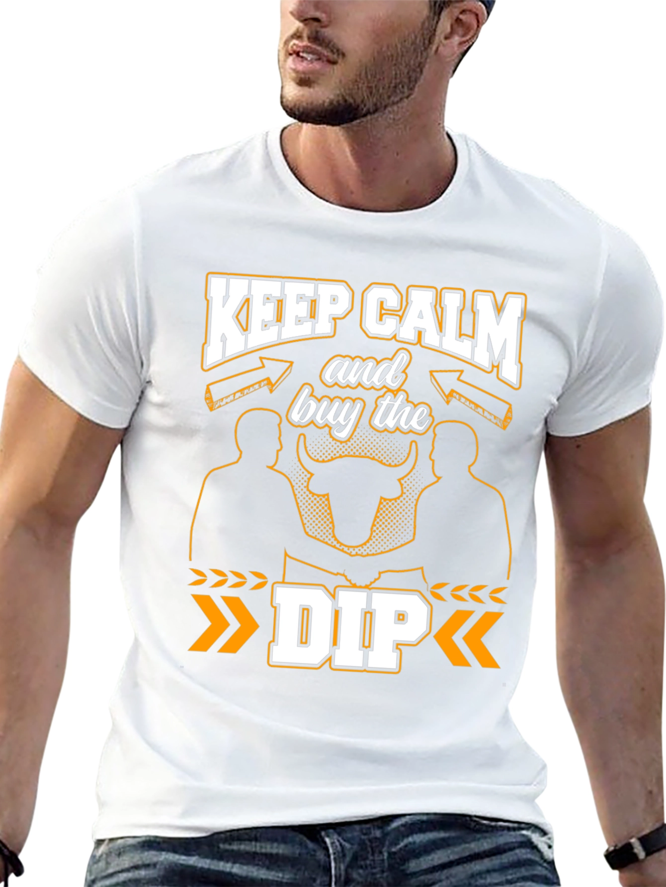 Keep Calm Buy The Dip Black T-Shirt