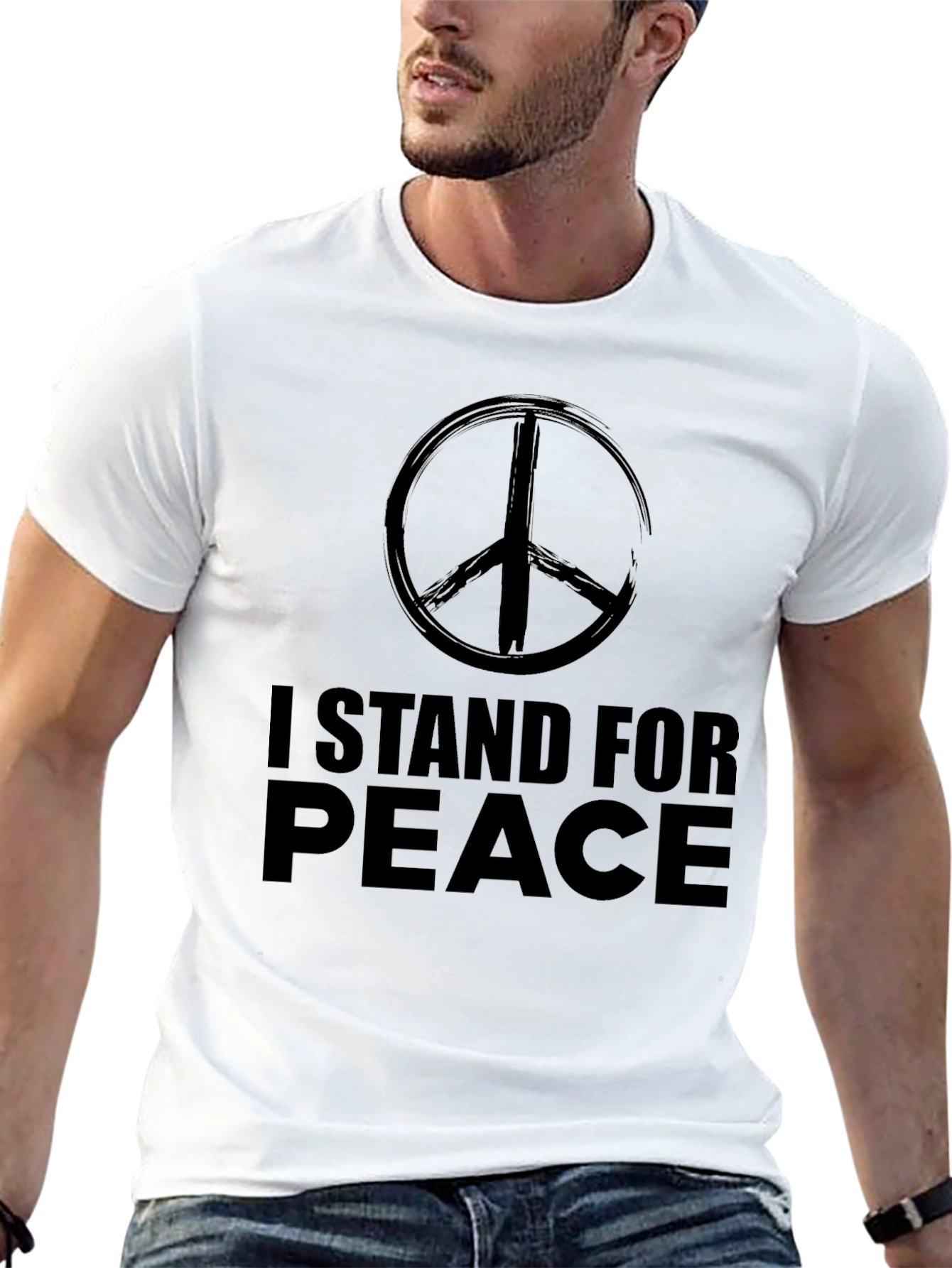 I Stand For Peace Graphic T-Shirt