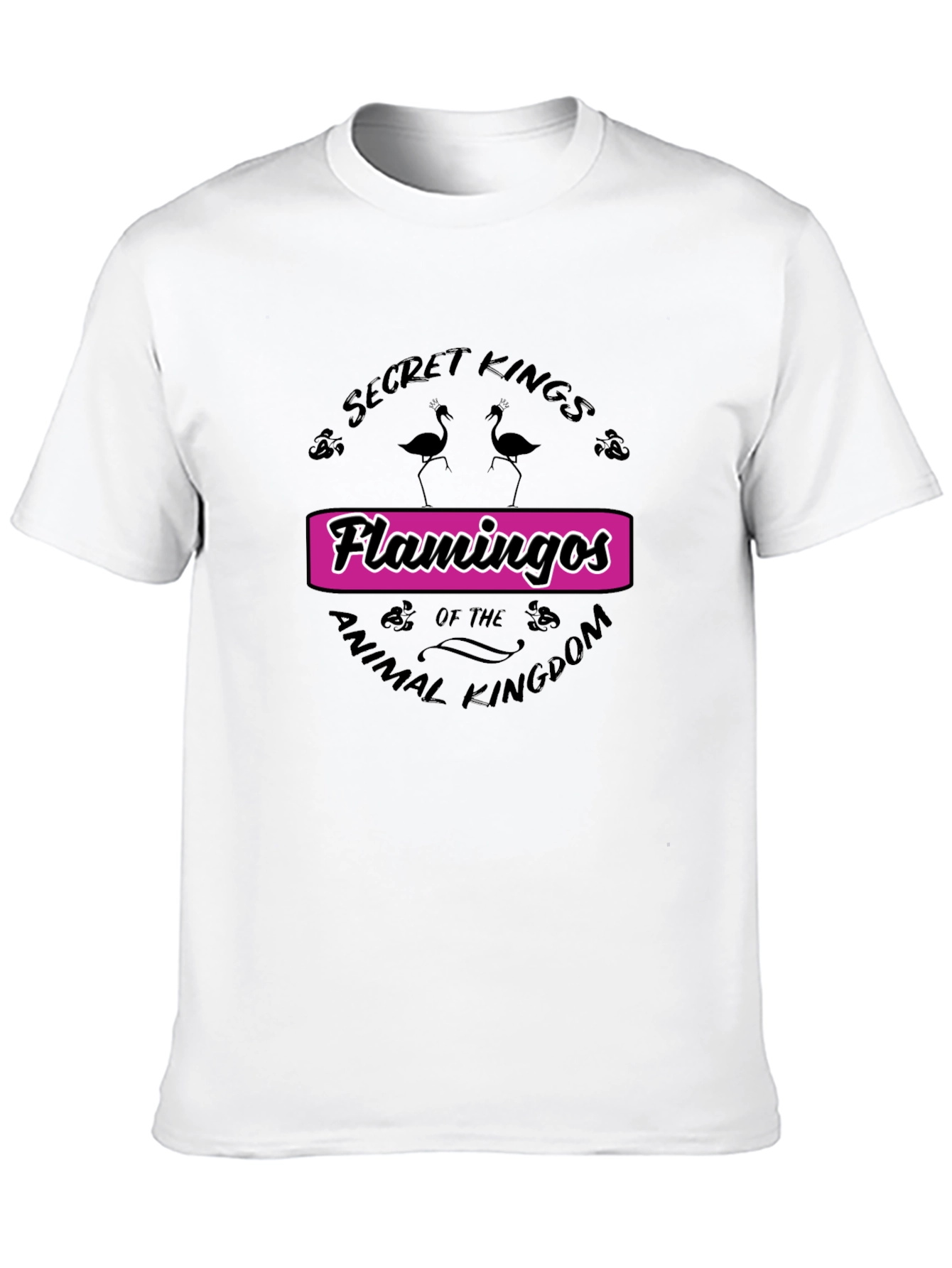 Secret Kings Flamingos Graphic Tee
