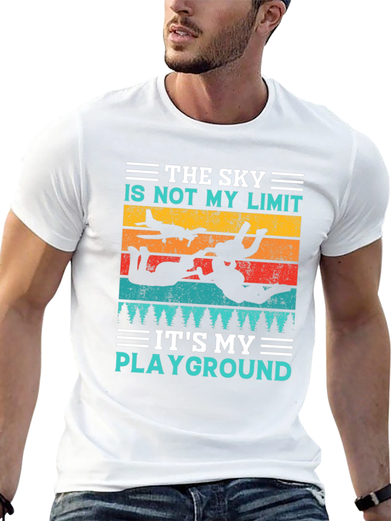Skydiving T-Shirt: The Sky is My Playground